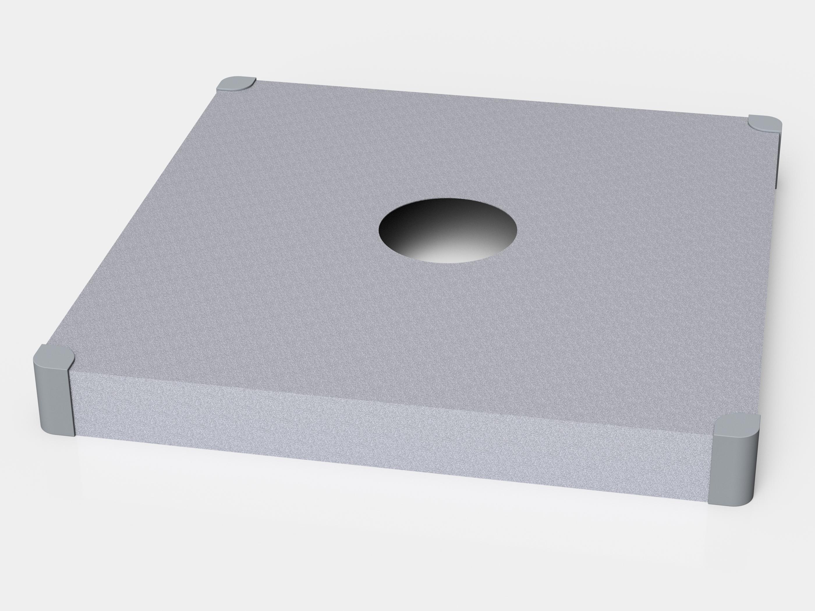 Frankford Umbrellas Modular Cross Base with Protective Cover