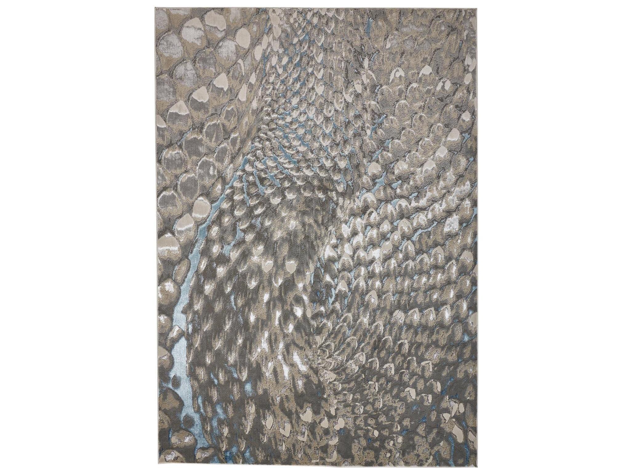 Feizy Rugs Azure Abstract Runner Area Rug