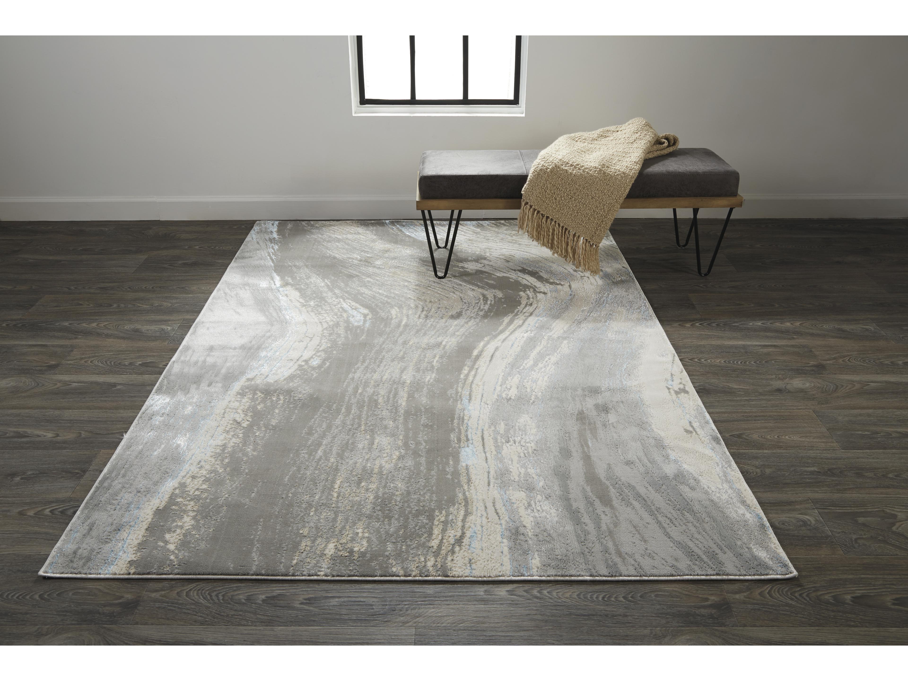 Feizy Rugs Azure Abstract Runner Area Rug