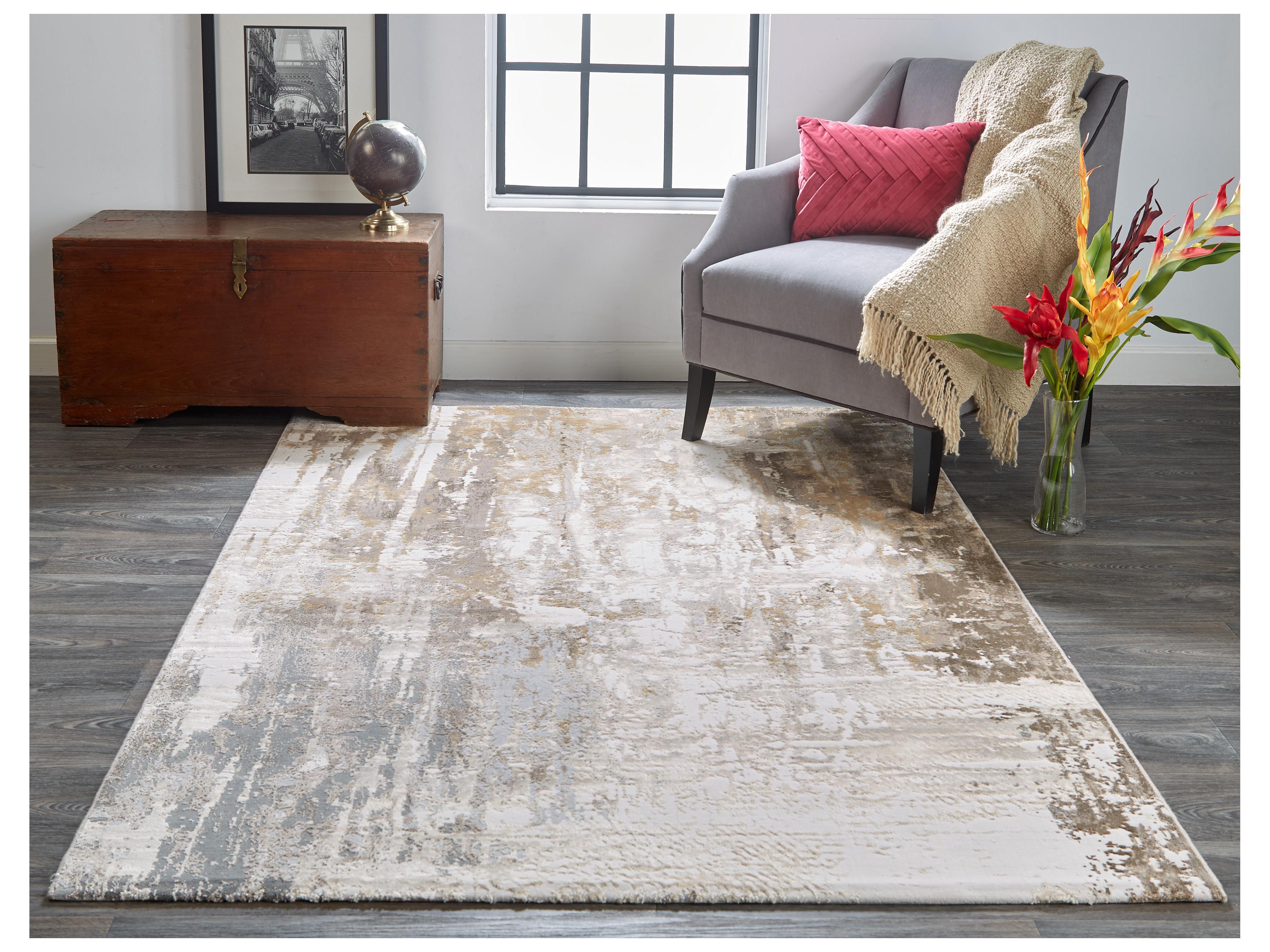 Feizy Rugs Parker Abstract Runner Area Rug