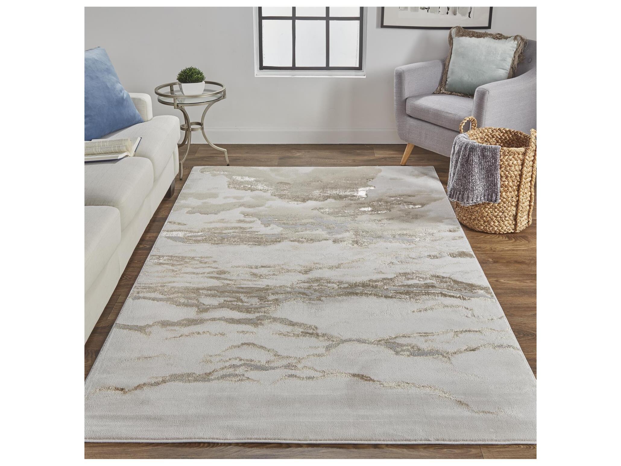 Feizy Rugs Aura Abstract Runner Area Rug
