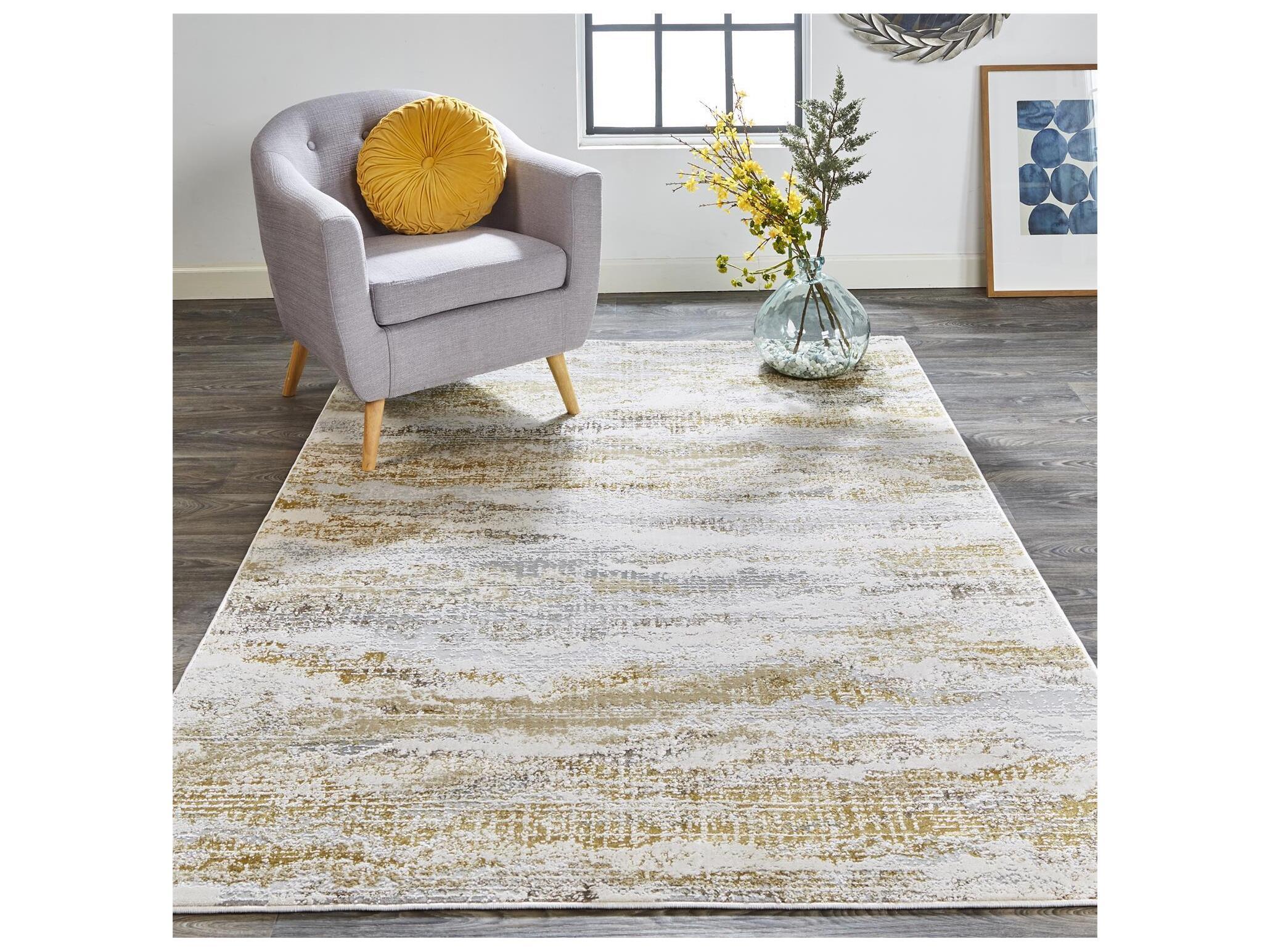 Feizy Rugs Aura Abstract Runner Area Rug