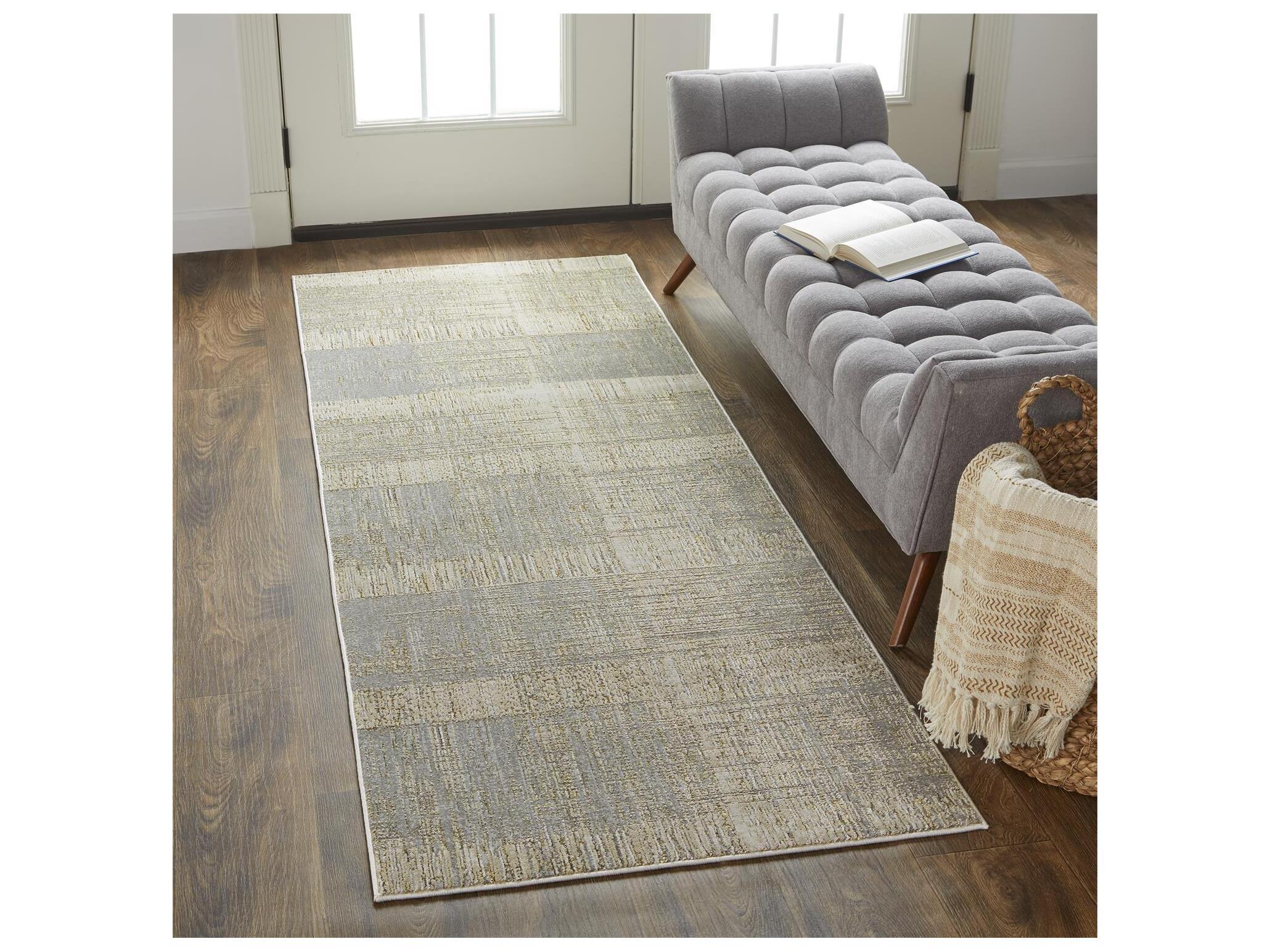 Feizy Rugs Aura Abstract Runner Area Rug