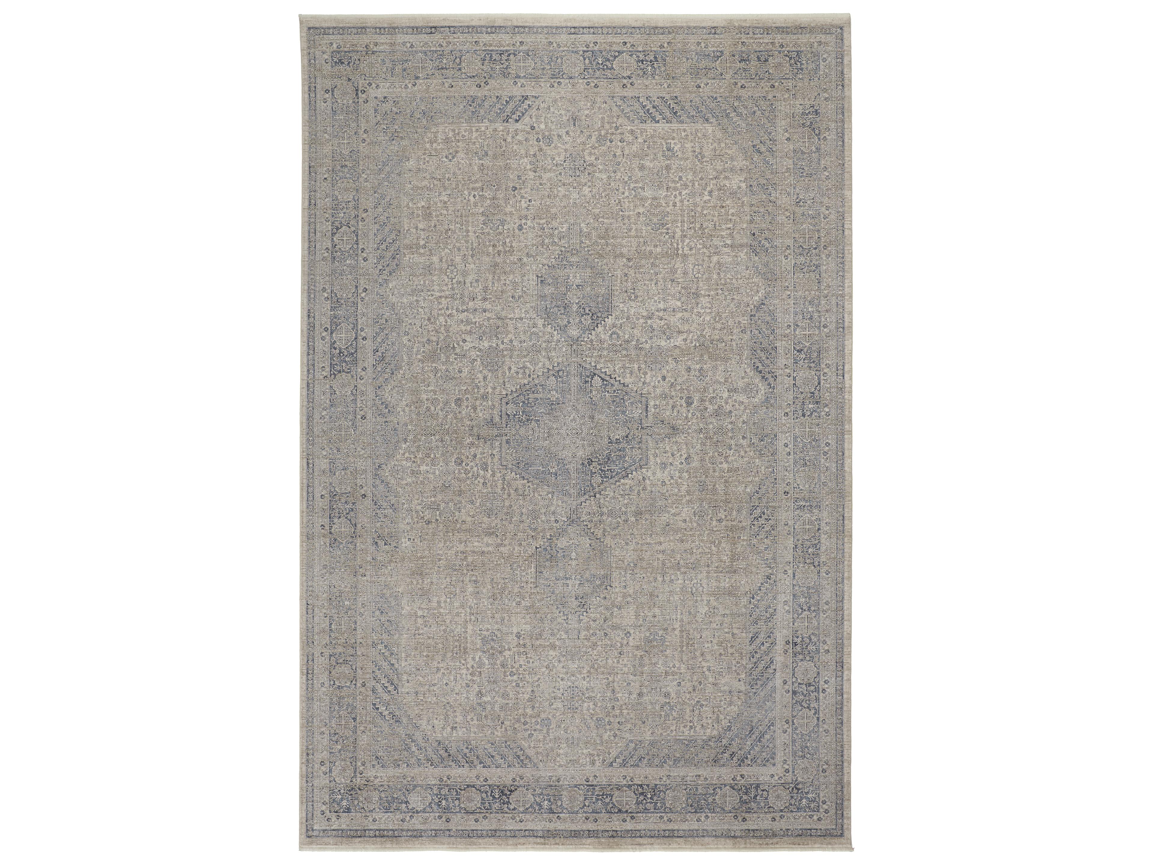 Feizy Rugs Marquette Bordered Runner Area Rug