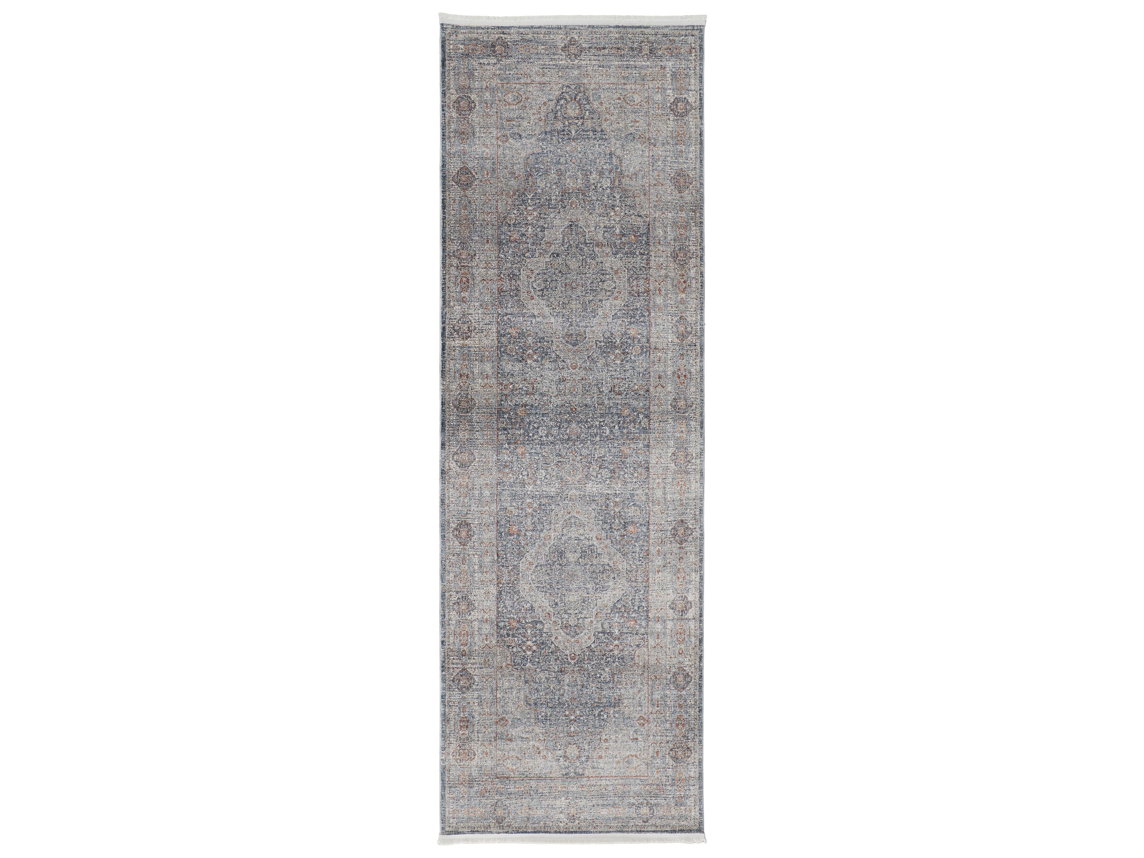 Feizy Rugs Marquette Bordered Runner Area Rug