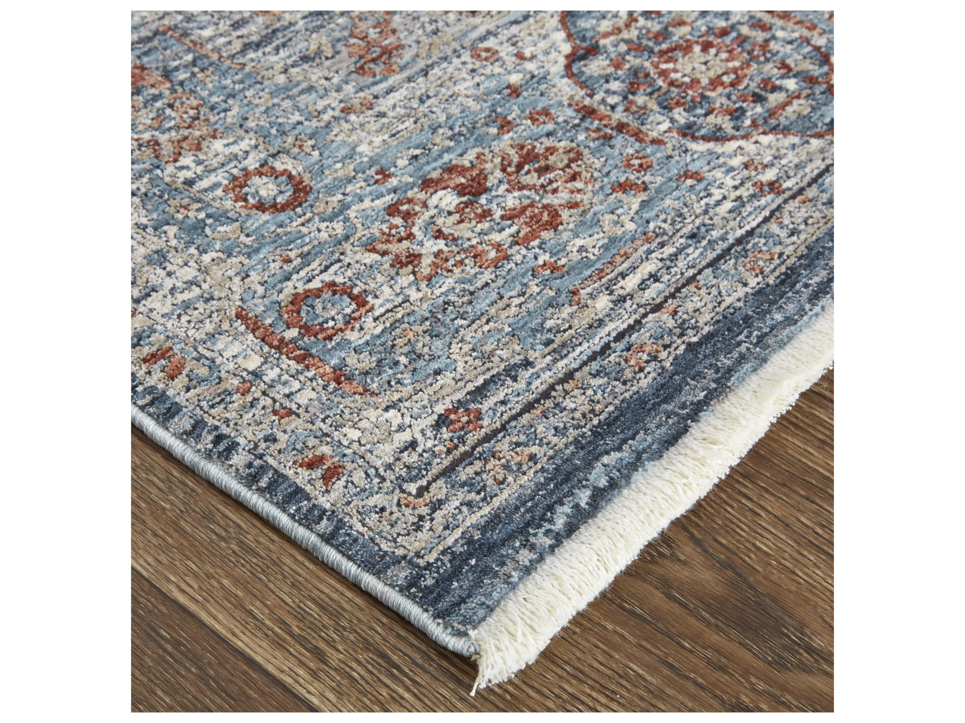 Feizy Rugs Marquette Bordered Runner Area Rug