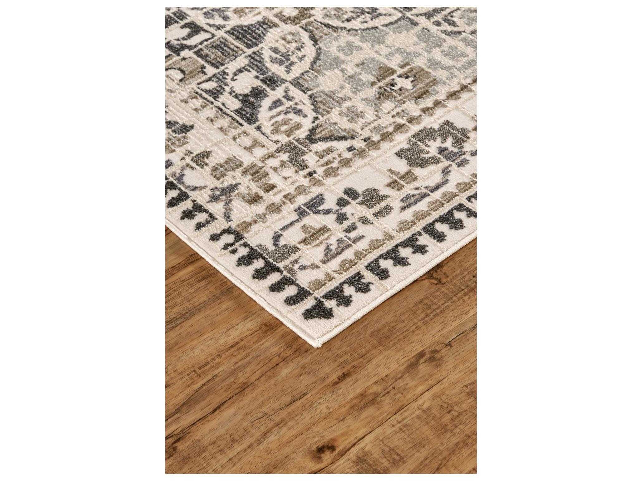 Feizy Rugs Kano Bordered Area Rug