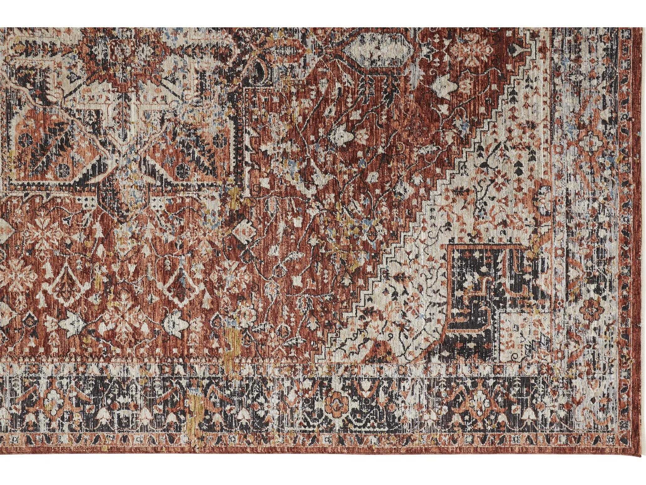 Feizy Rugs Caprio Bordered Area Rug
