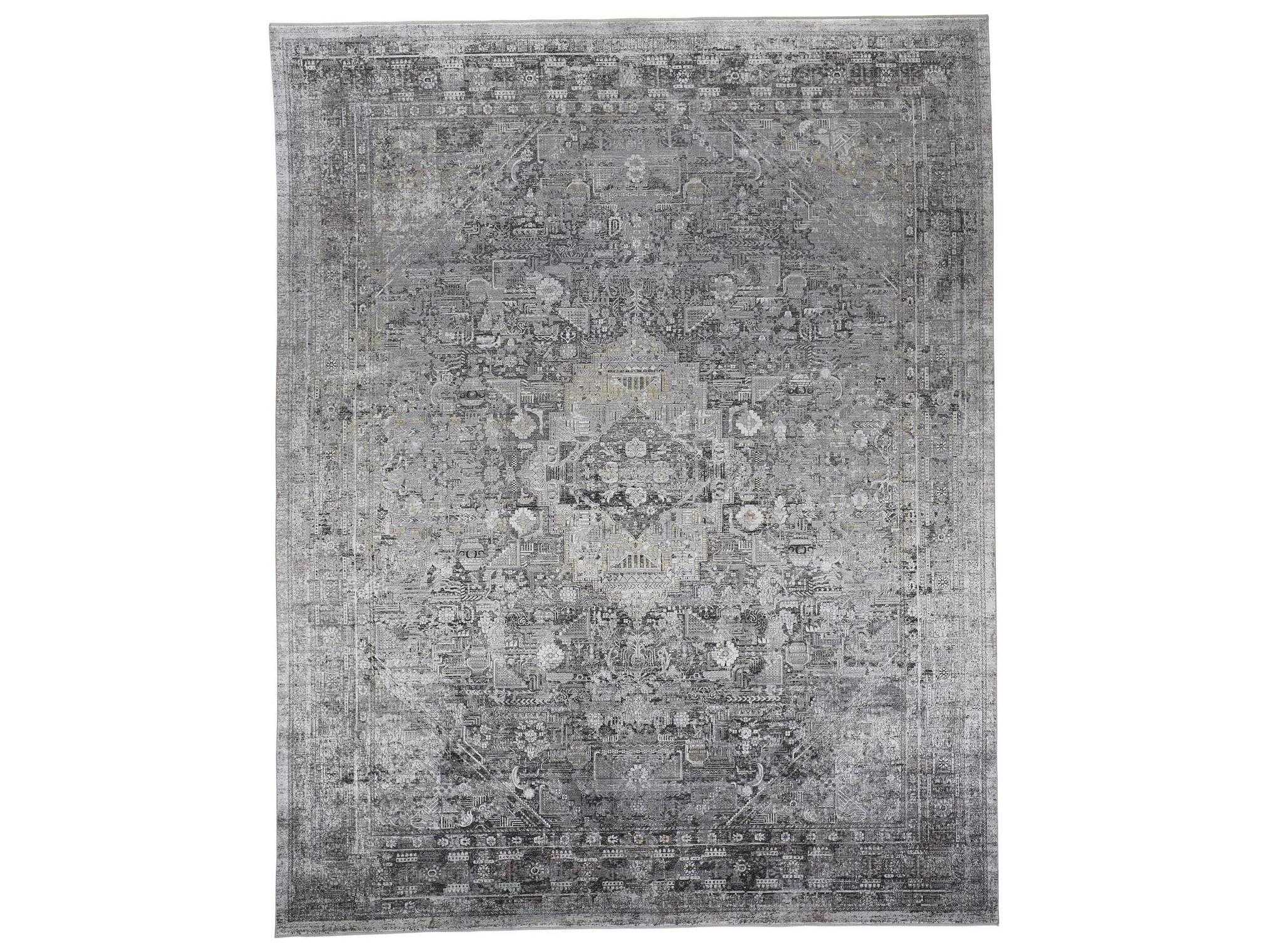 Feizy Rugs Sarrant Bordered Area Rug