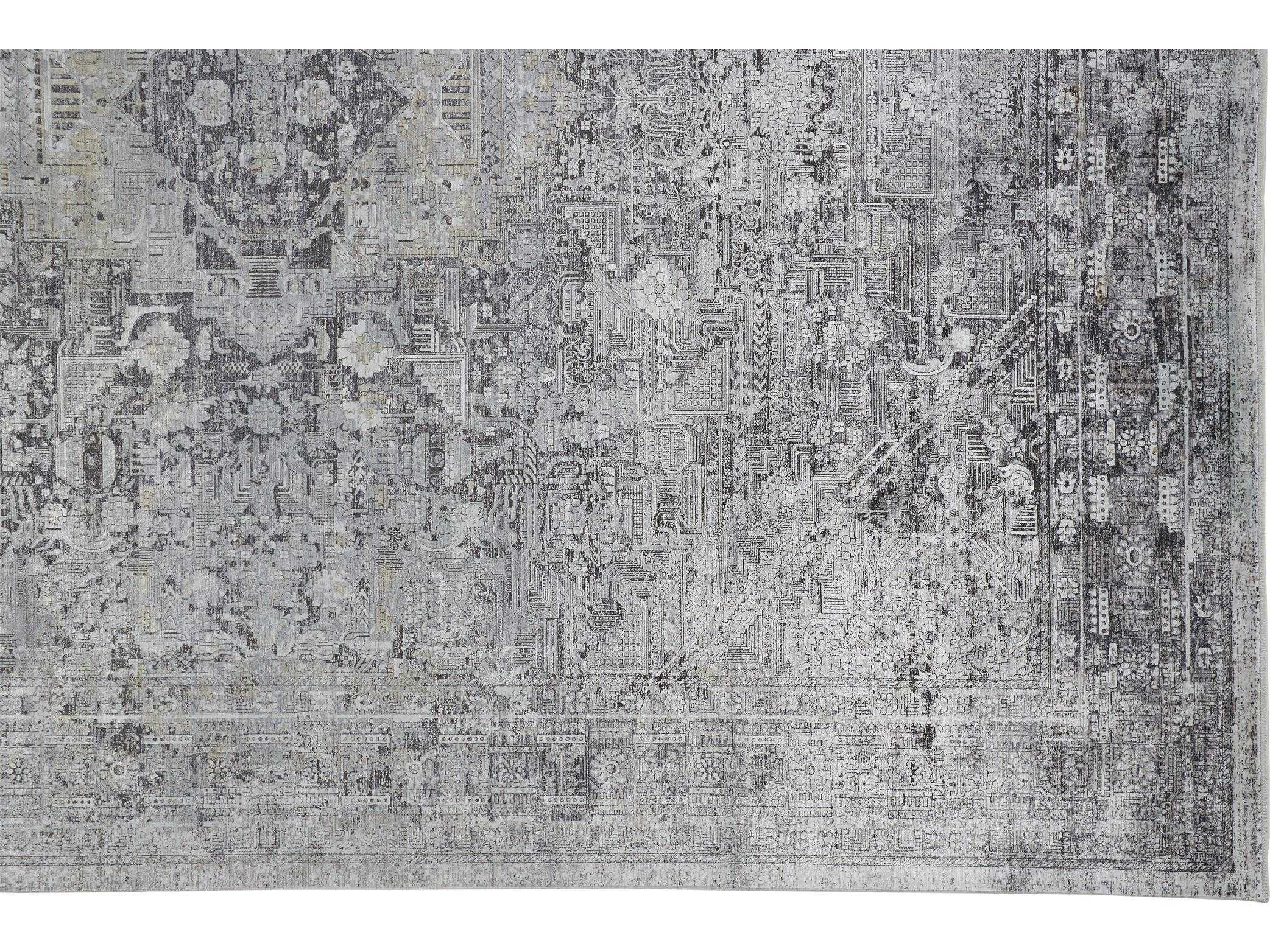 Feizy Rugs Sarrant Bordered Area Rug