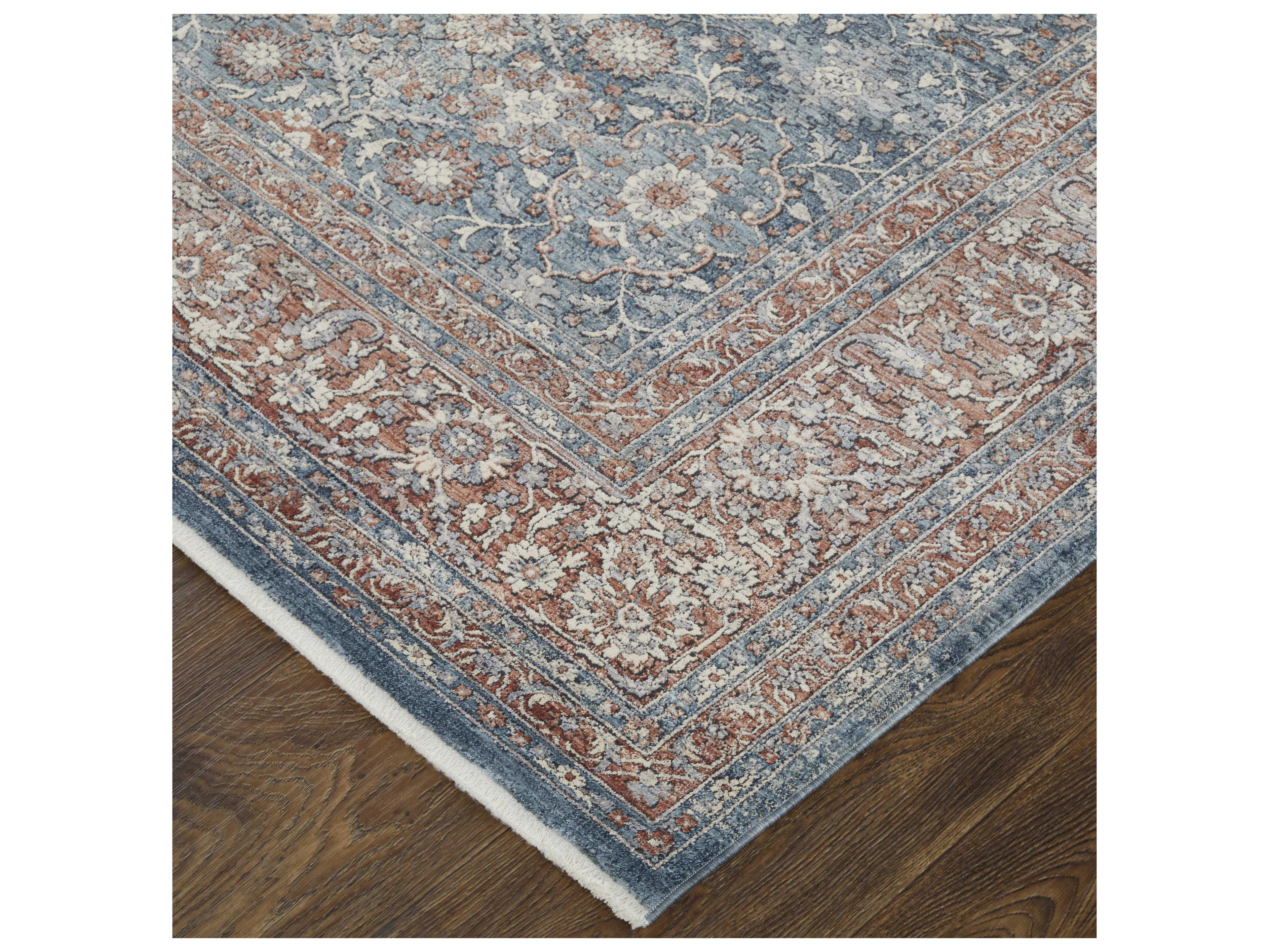 Feizy Rugs Marquette Bordered Runner Area Rug
