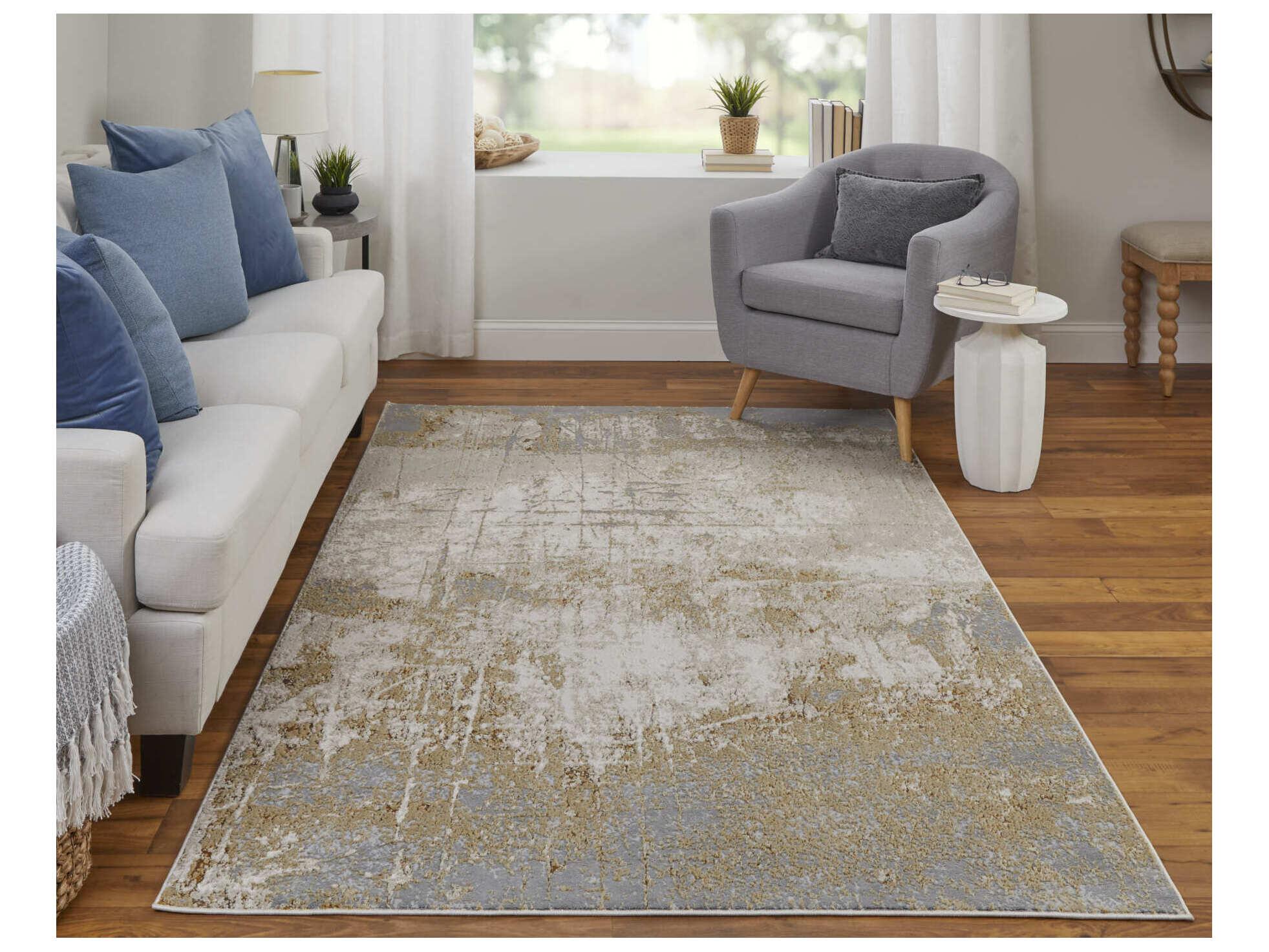 Feizy Rugs Aura Abstract Runner Area Rug