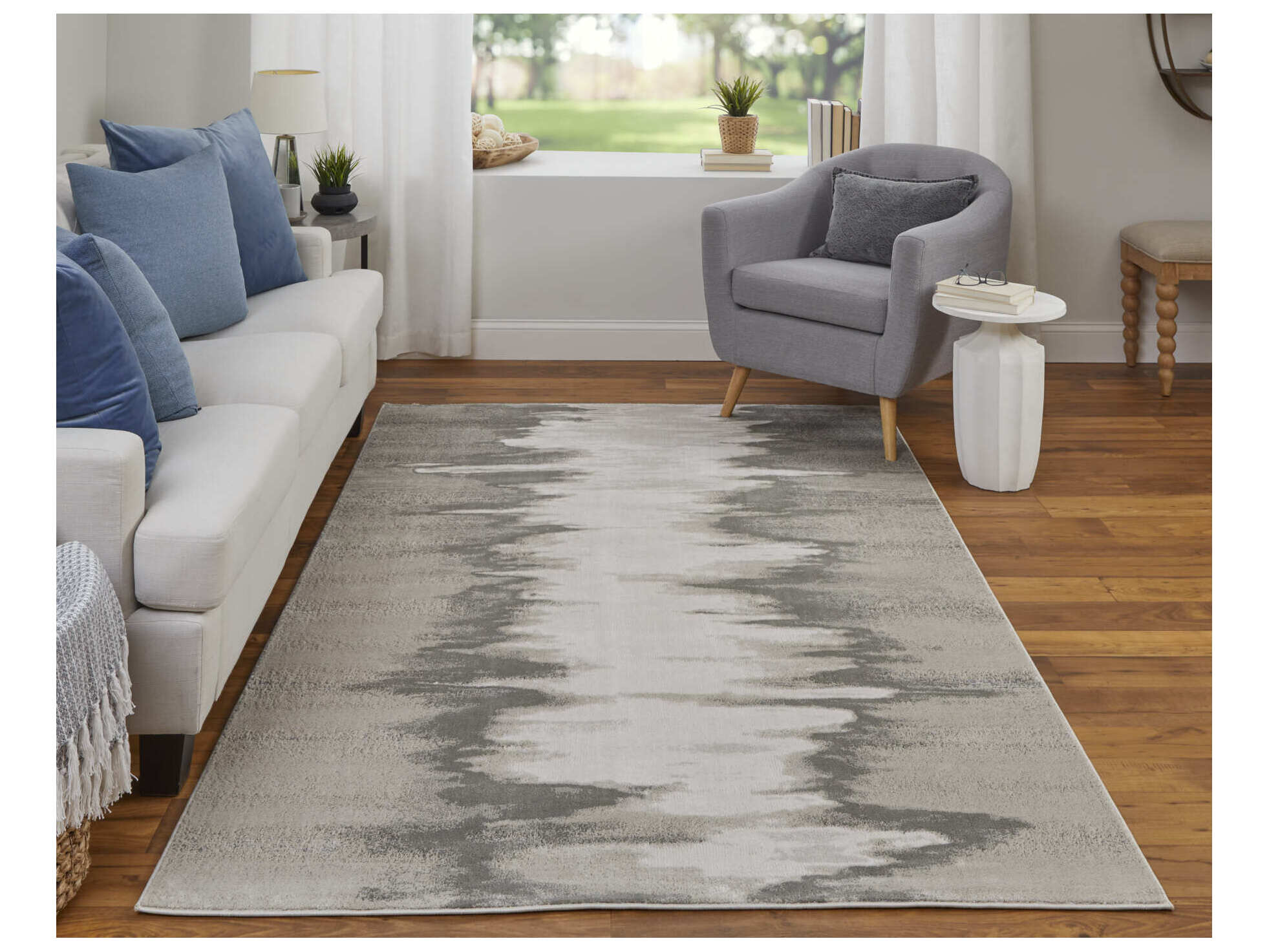 Feizy Rugs Micah Abstract Runner Area Rug