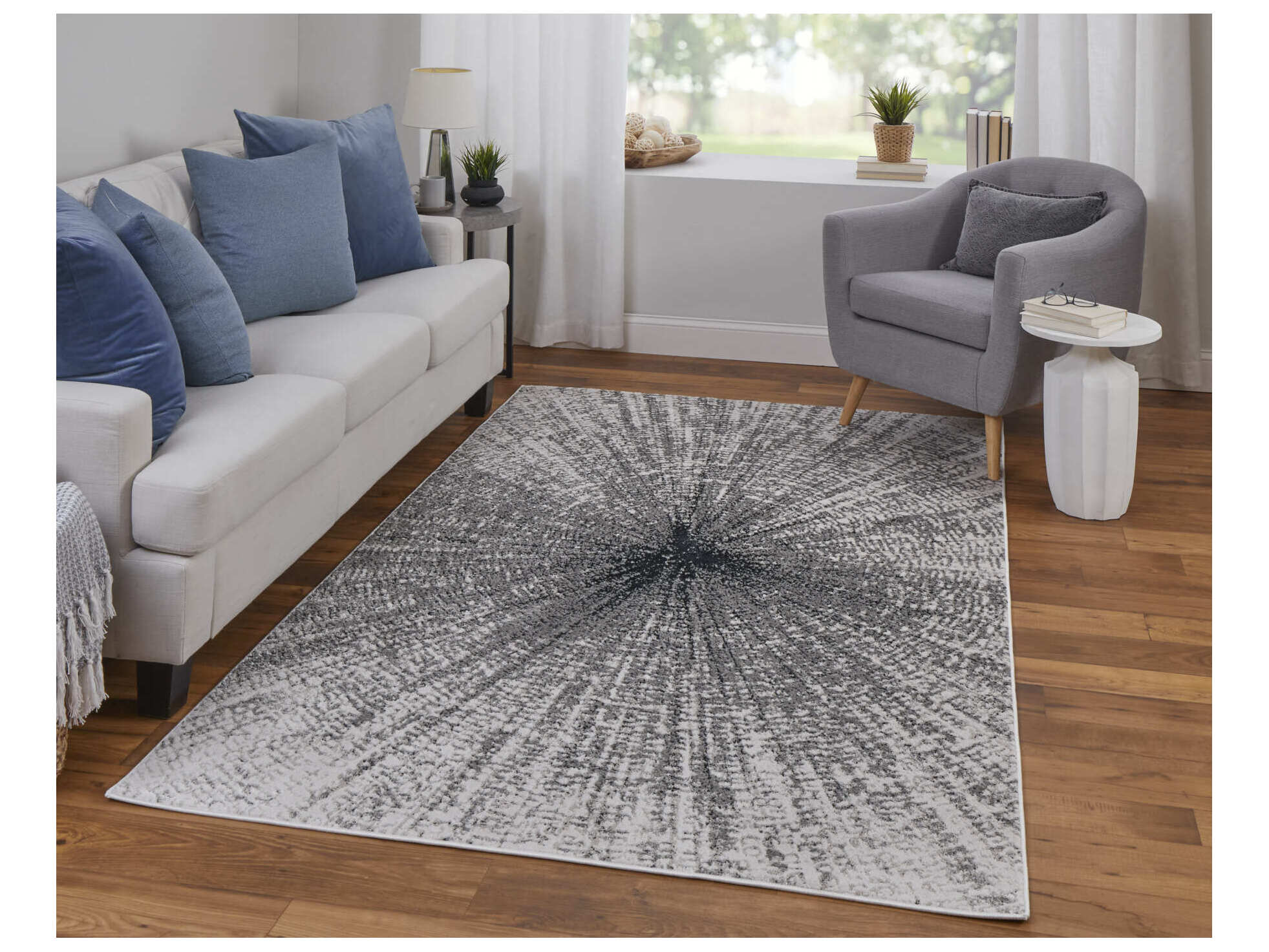 Feizy Rugs Micah Abstract Runner Area Rug