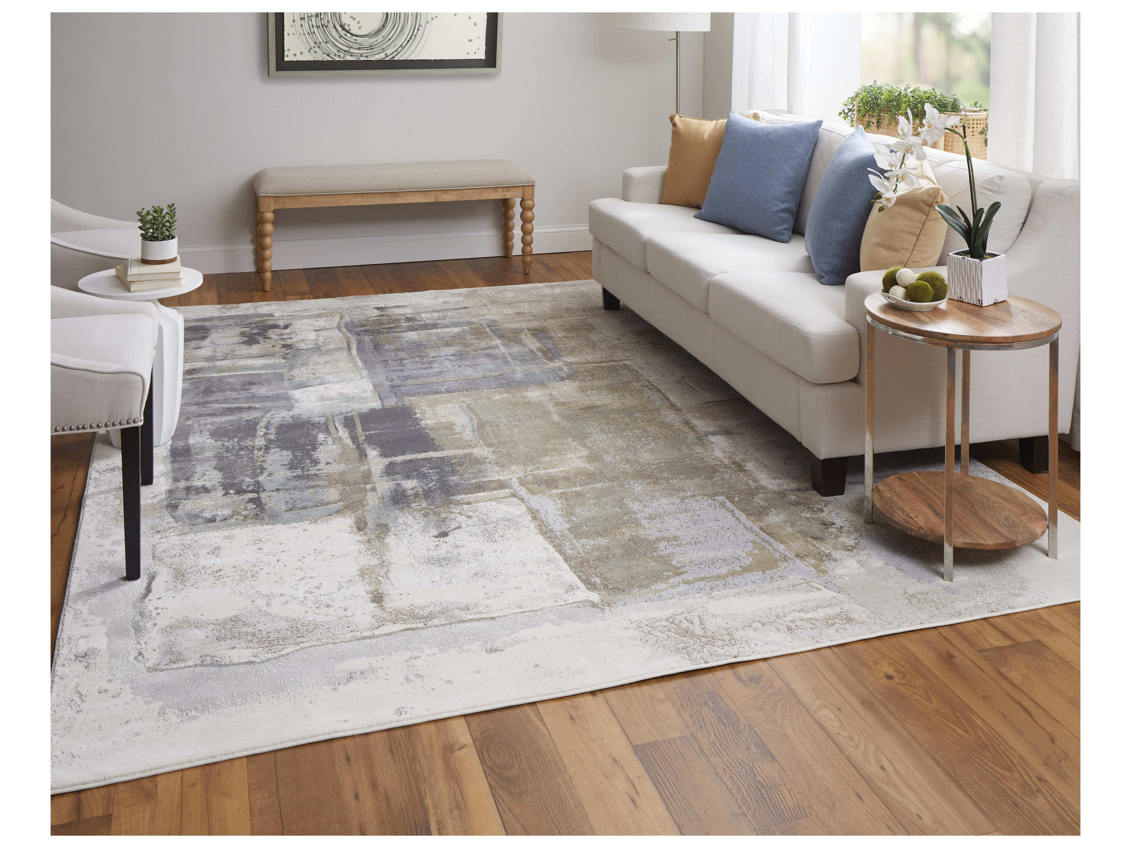 Feizy Rugs Clio Abstract Runner Area Rug