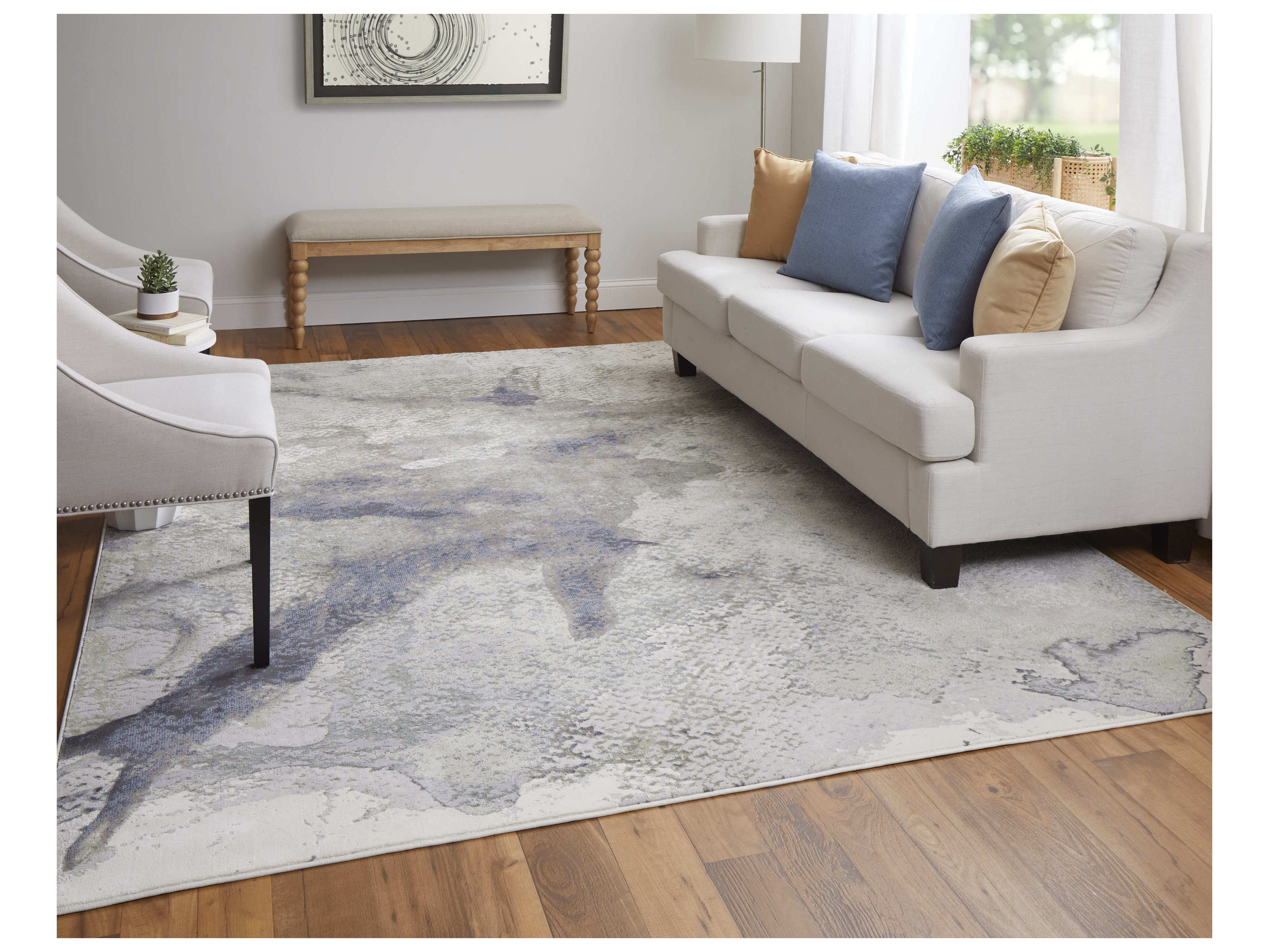 Feizy Rugs Clio Abstract Runner Area Rug