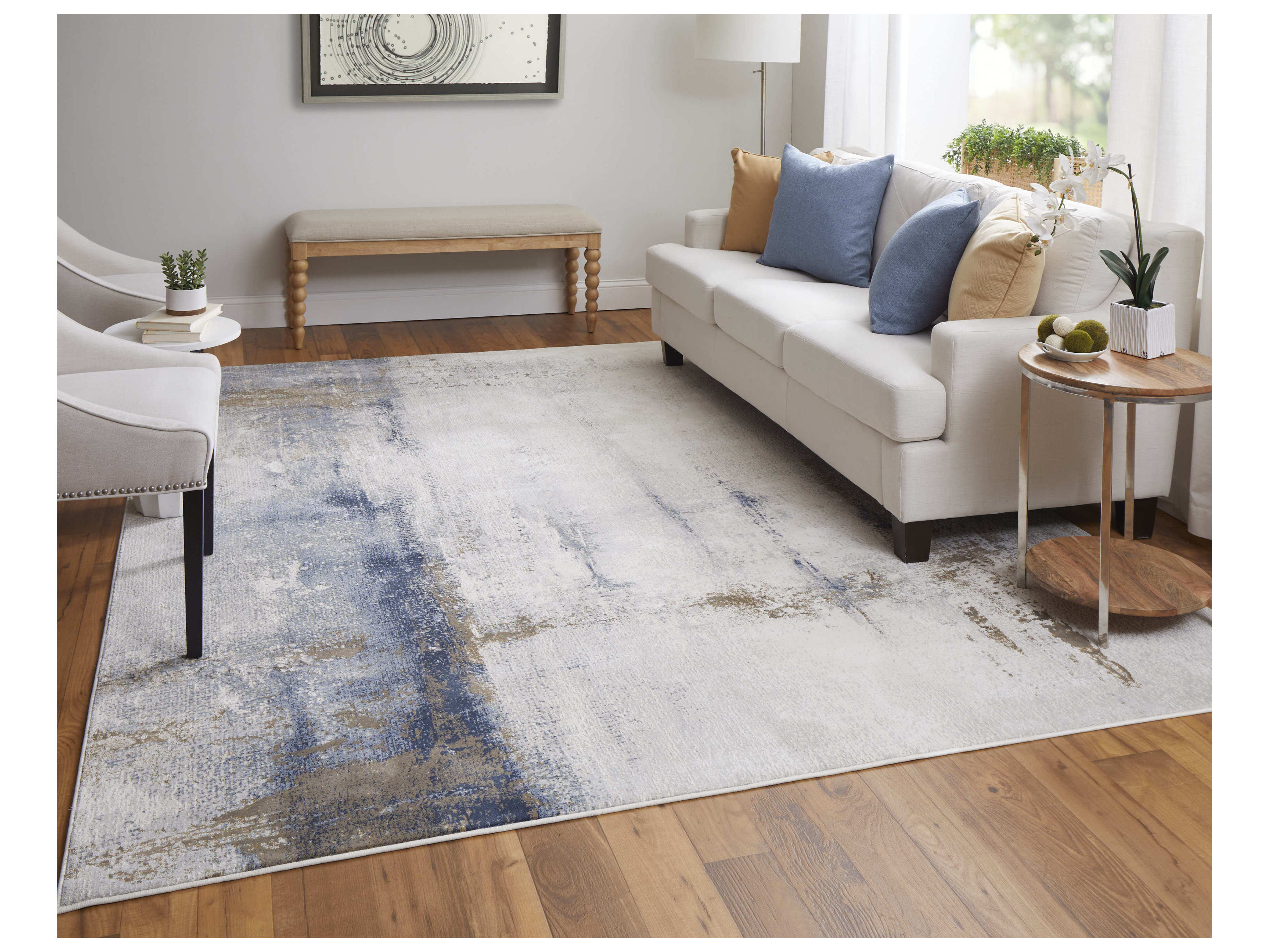 Feizy Rugs Clio Abstract Runner Area Rug