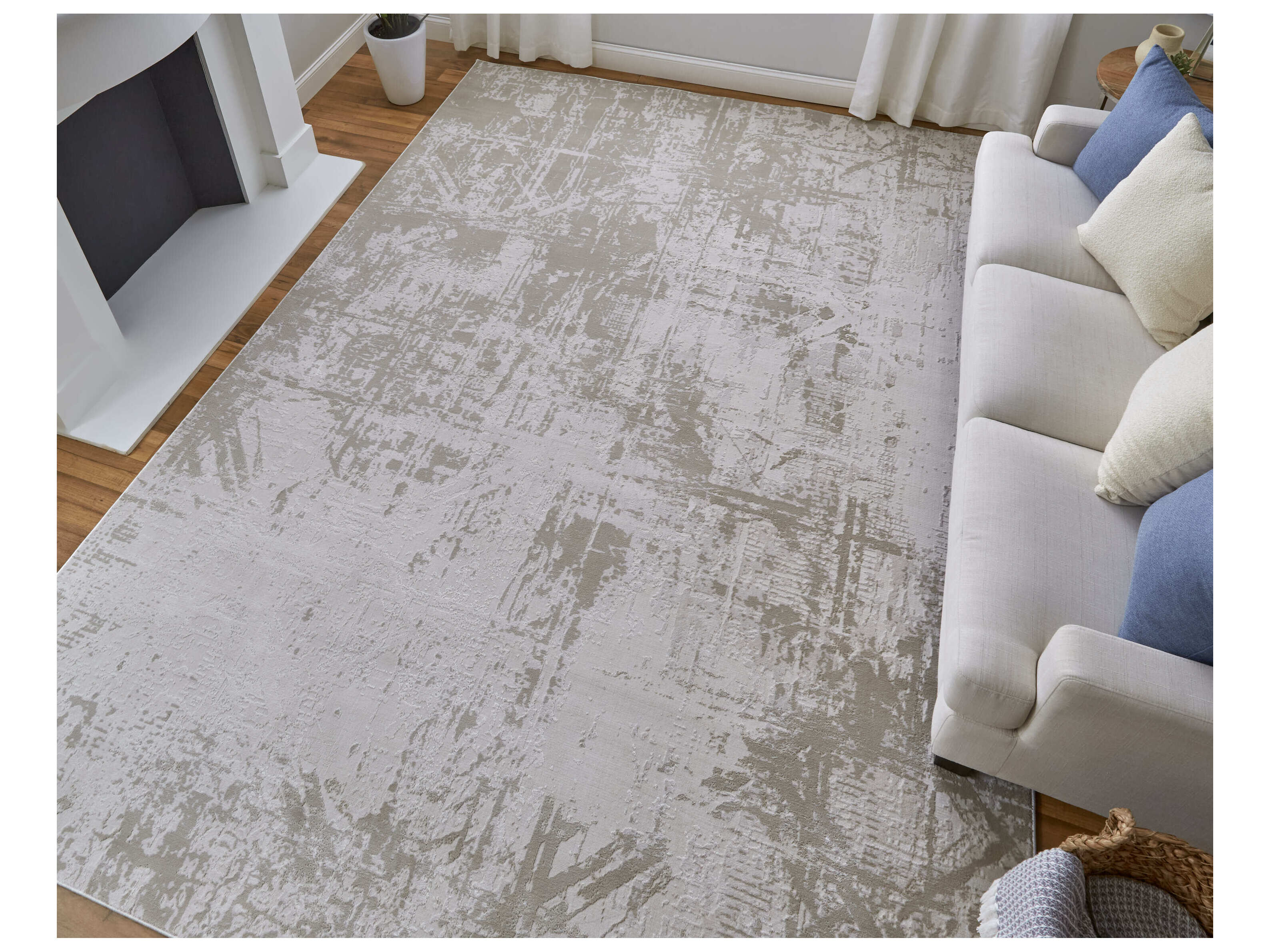 Feizy Rugs Prasad Abstract Runner Area Rug