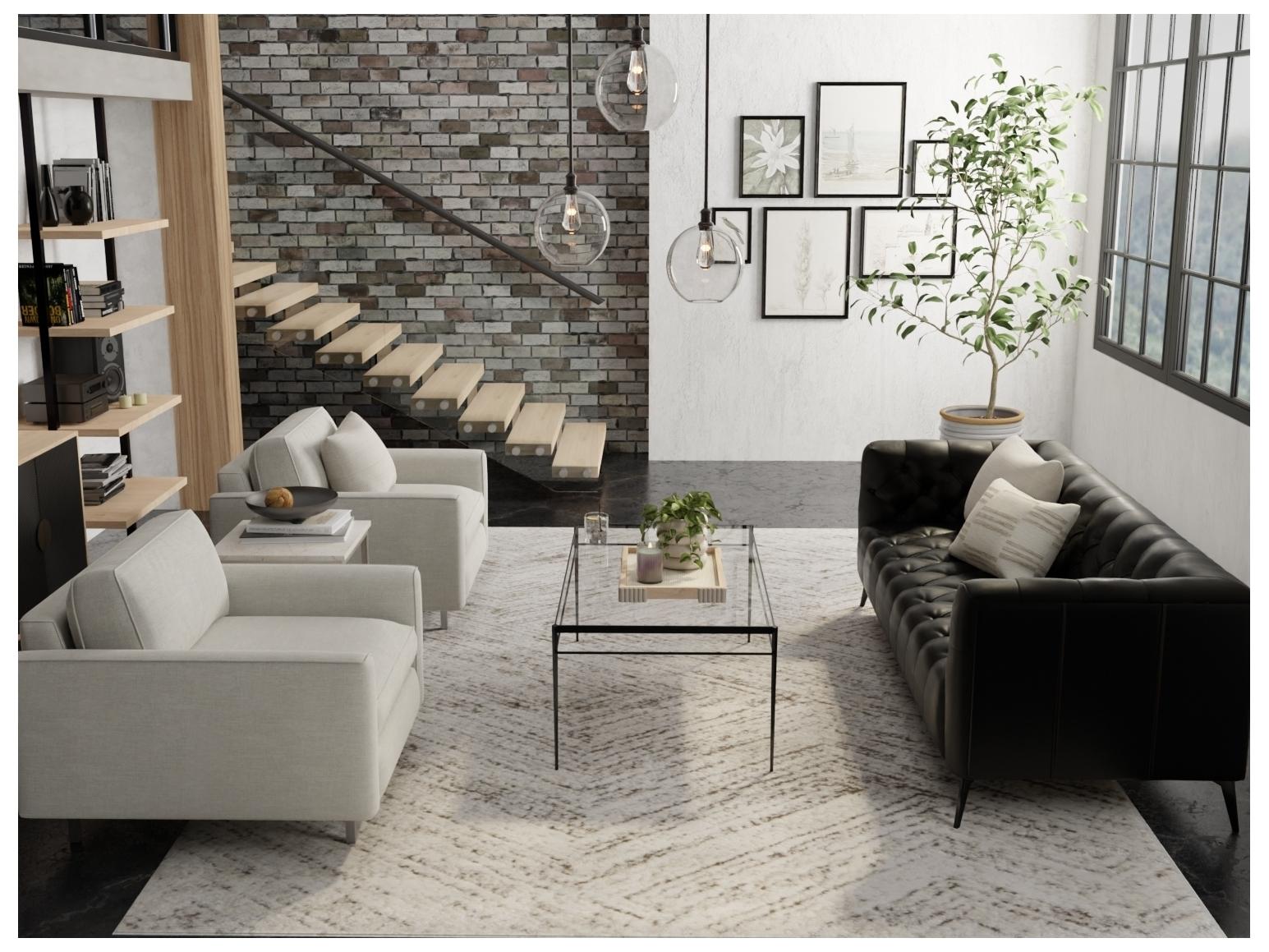 Feizy Rugs Vancouver Geometric Runner Area Rug