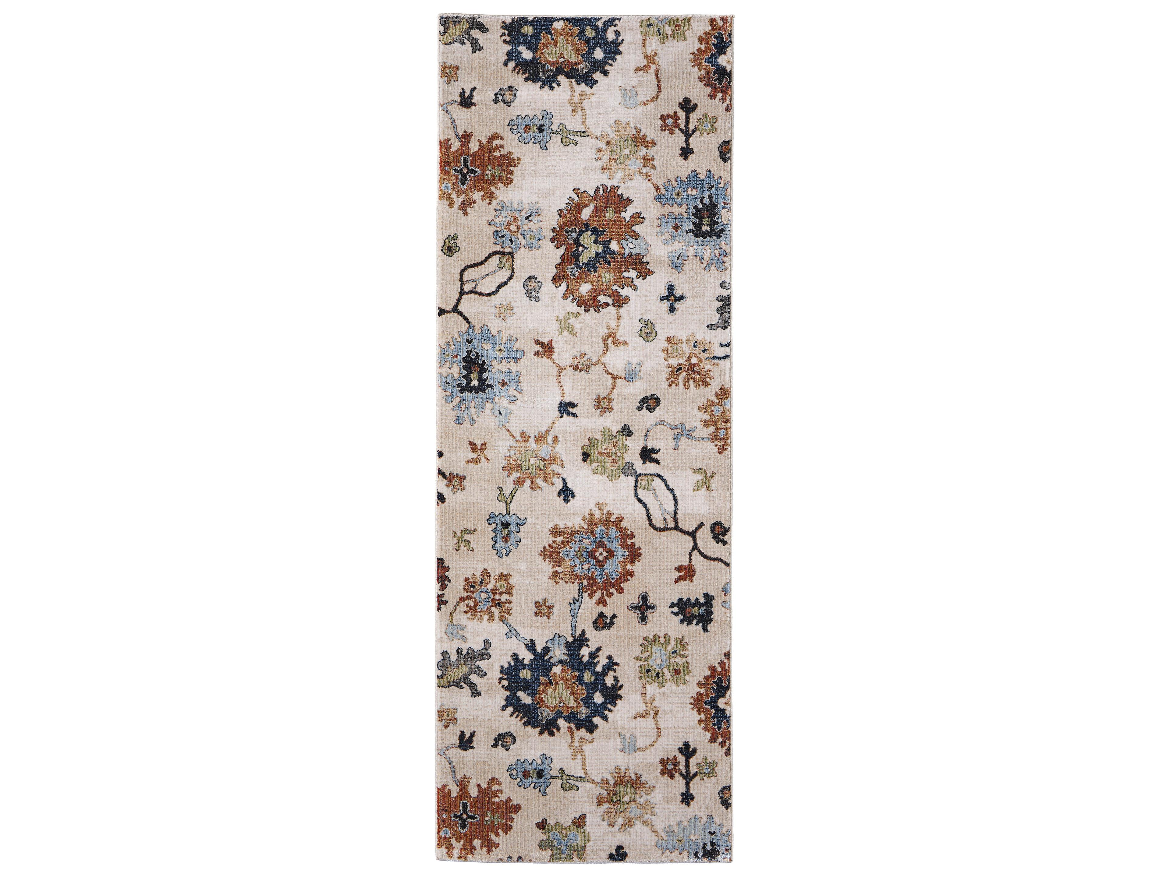Feizy Rugs Melrose Floral Runner Area Rug