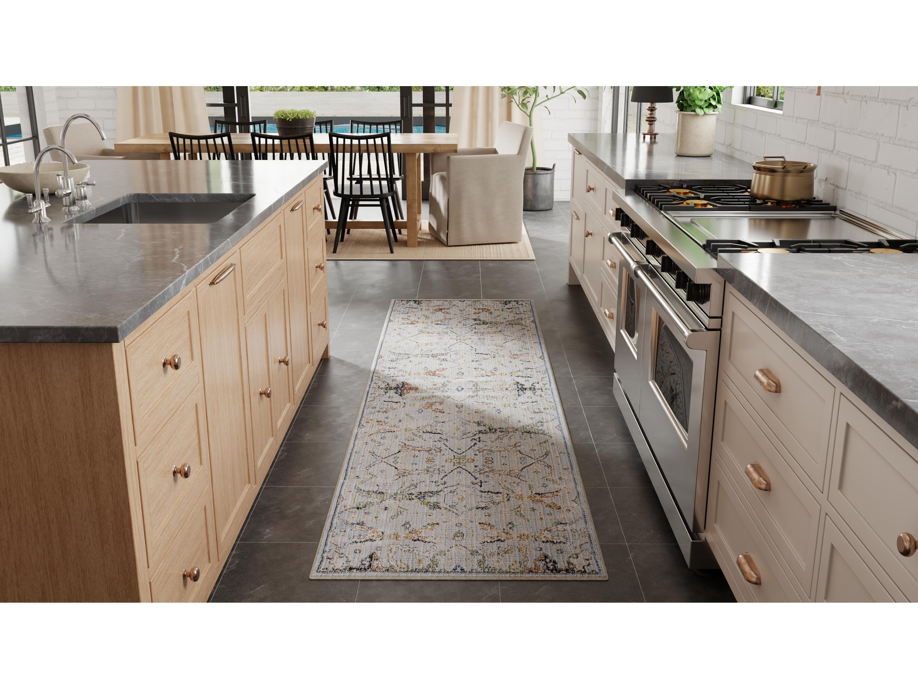 Feizy Rugs Melrose Floral Runner Area Rug