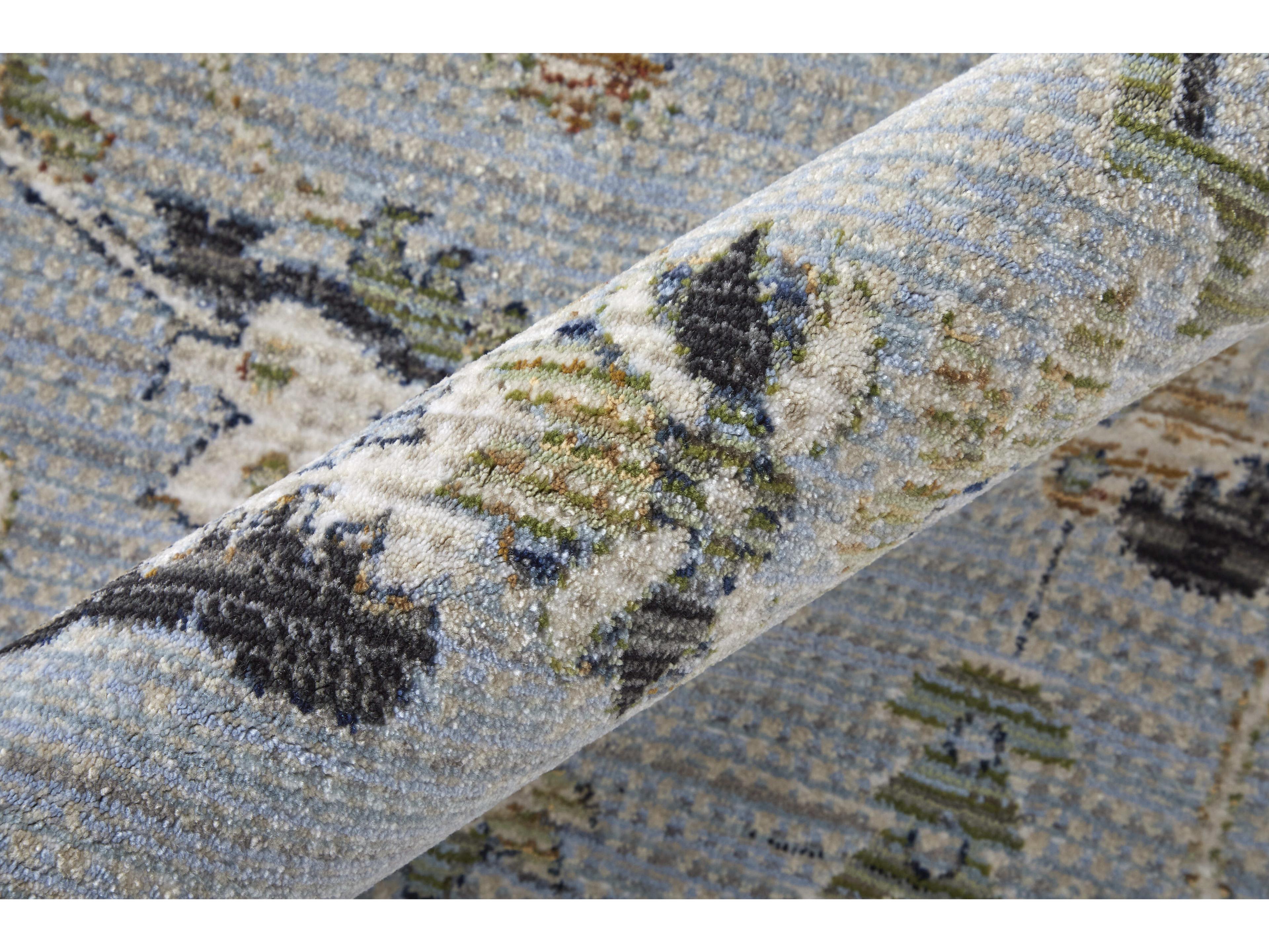 Feizy Rugs Melrose Floral Runner Area Rug