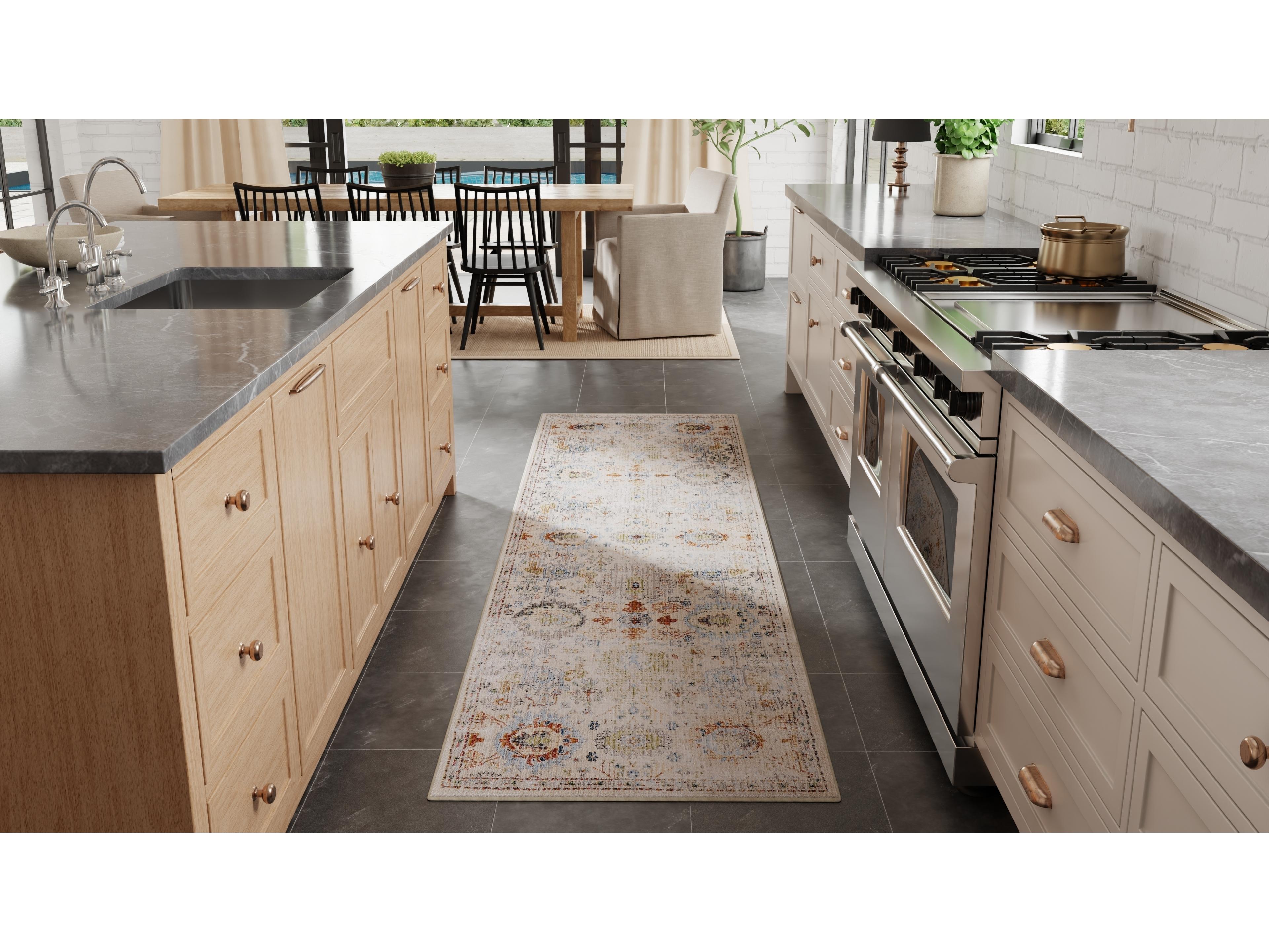 Feizy Rugs Melrose Bordered Runner Area Rug