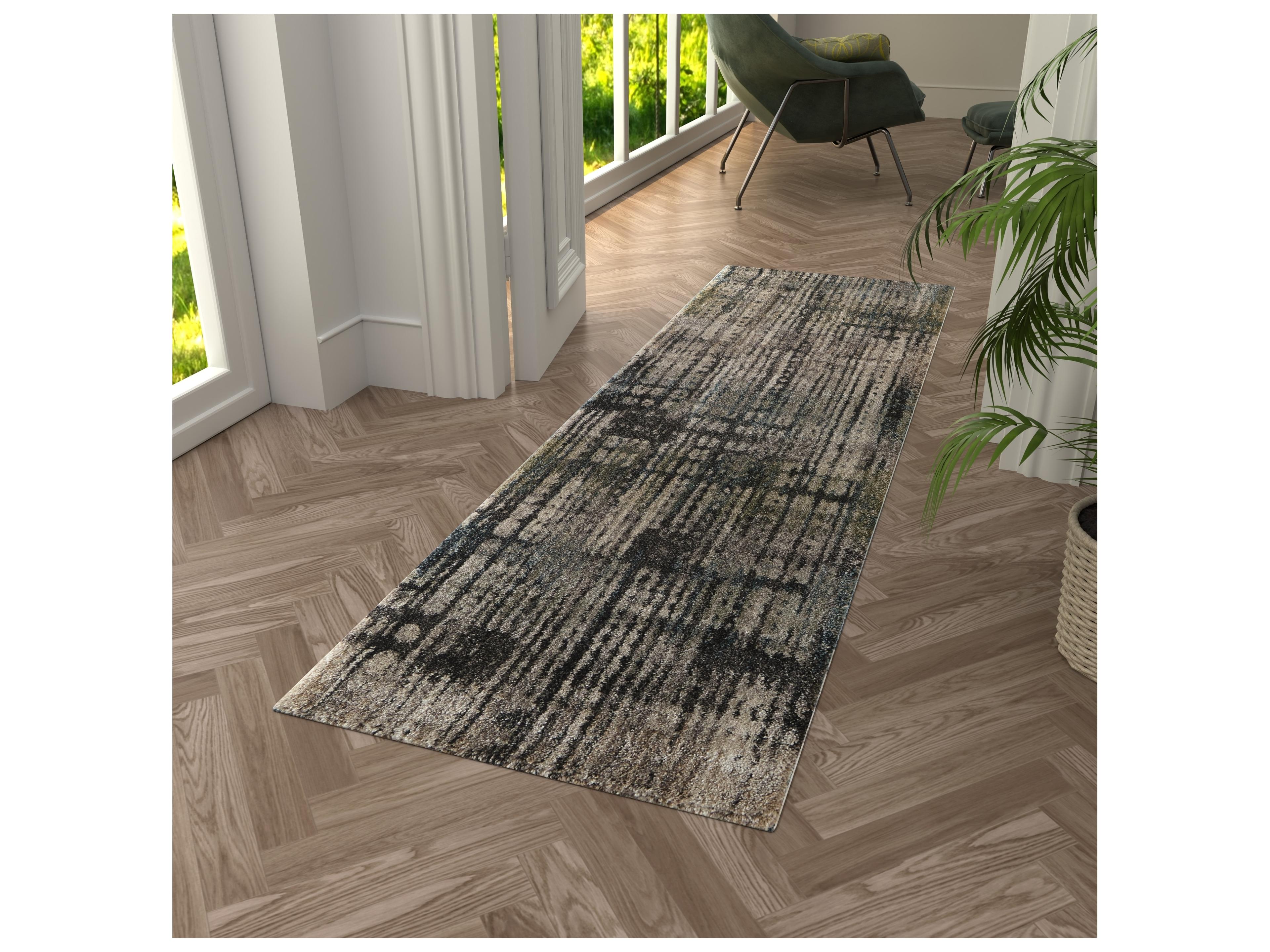 Feizy Rugs Skyview Abstract Runner Area Rug
