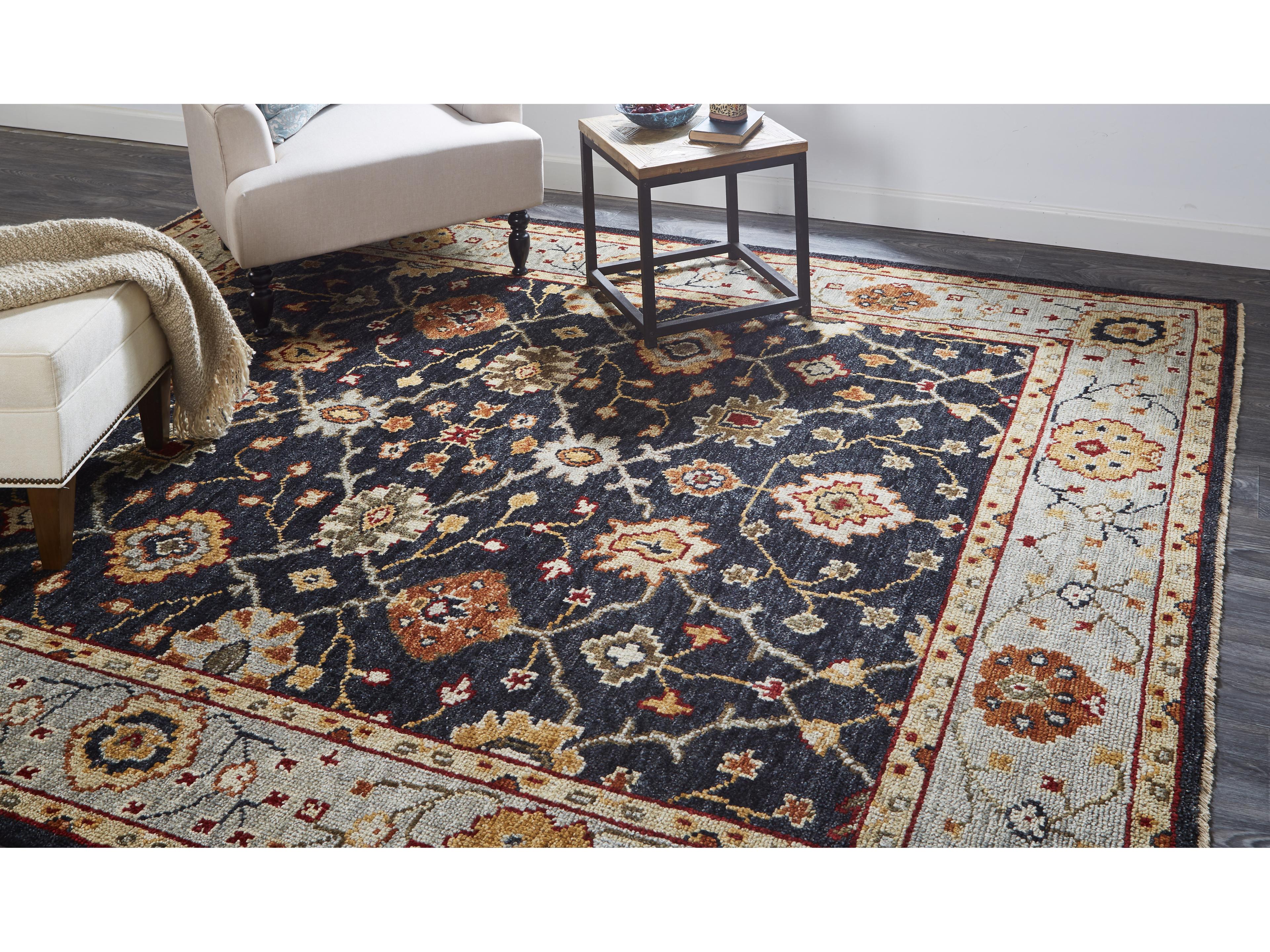 Feizy Rugs Carrington Bordered Runner Area Rug