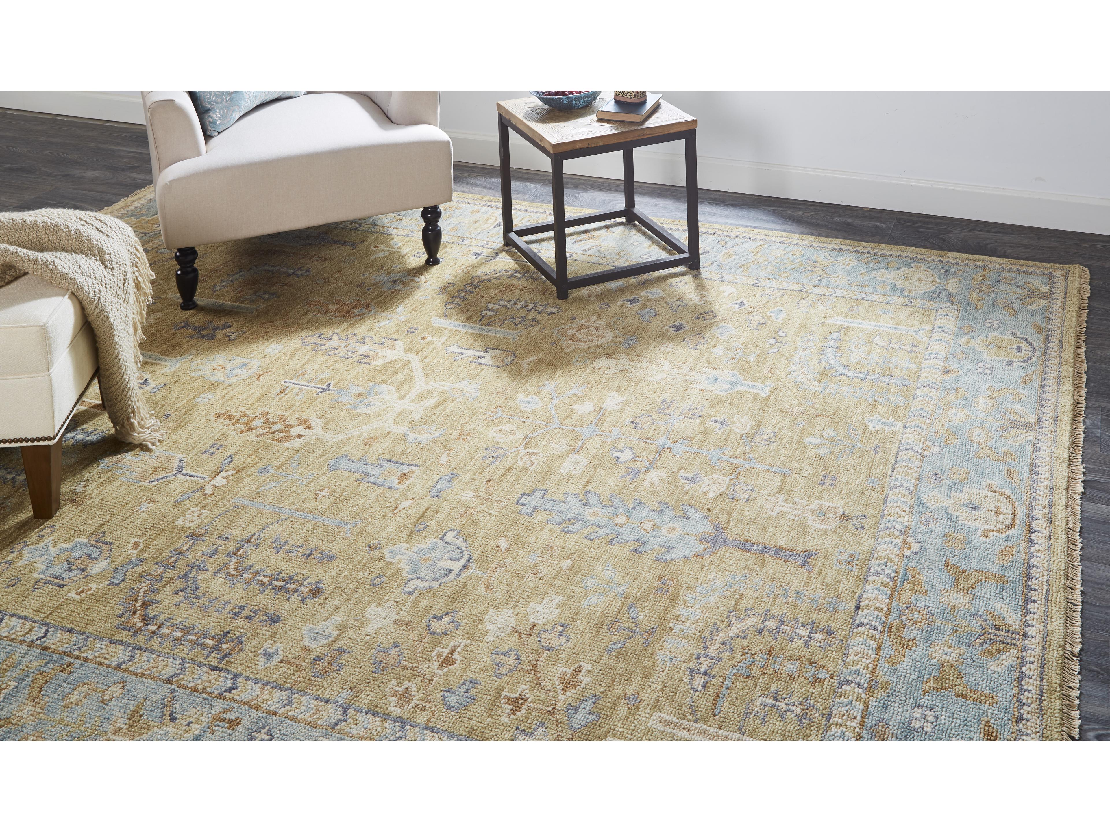 Feizy Rugs Carrington Bordered Runner Area Rug