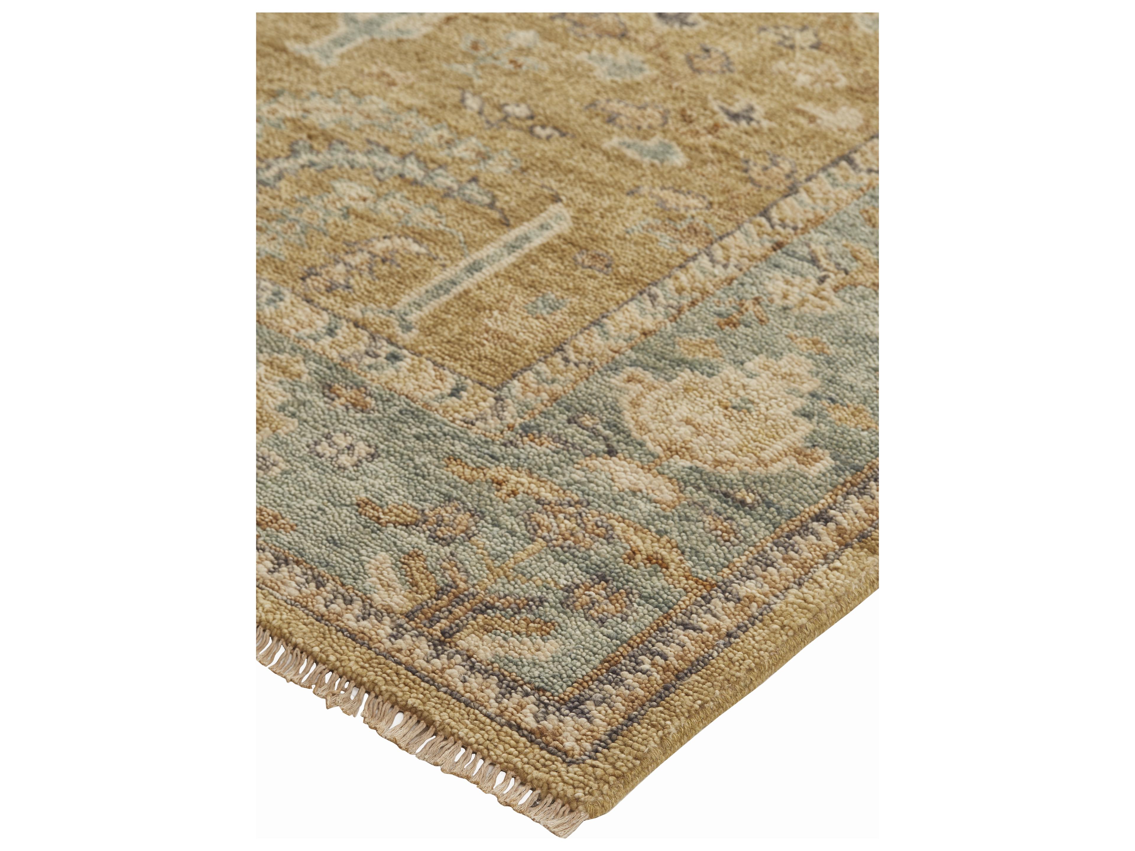 Feizy Rugs Carrington Bordered Runner Area Rug