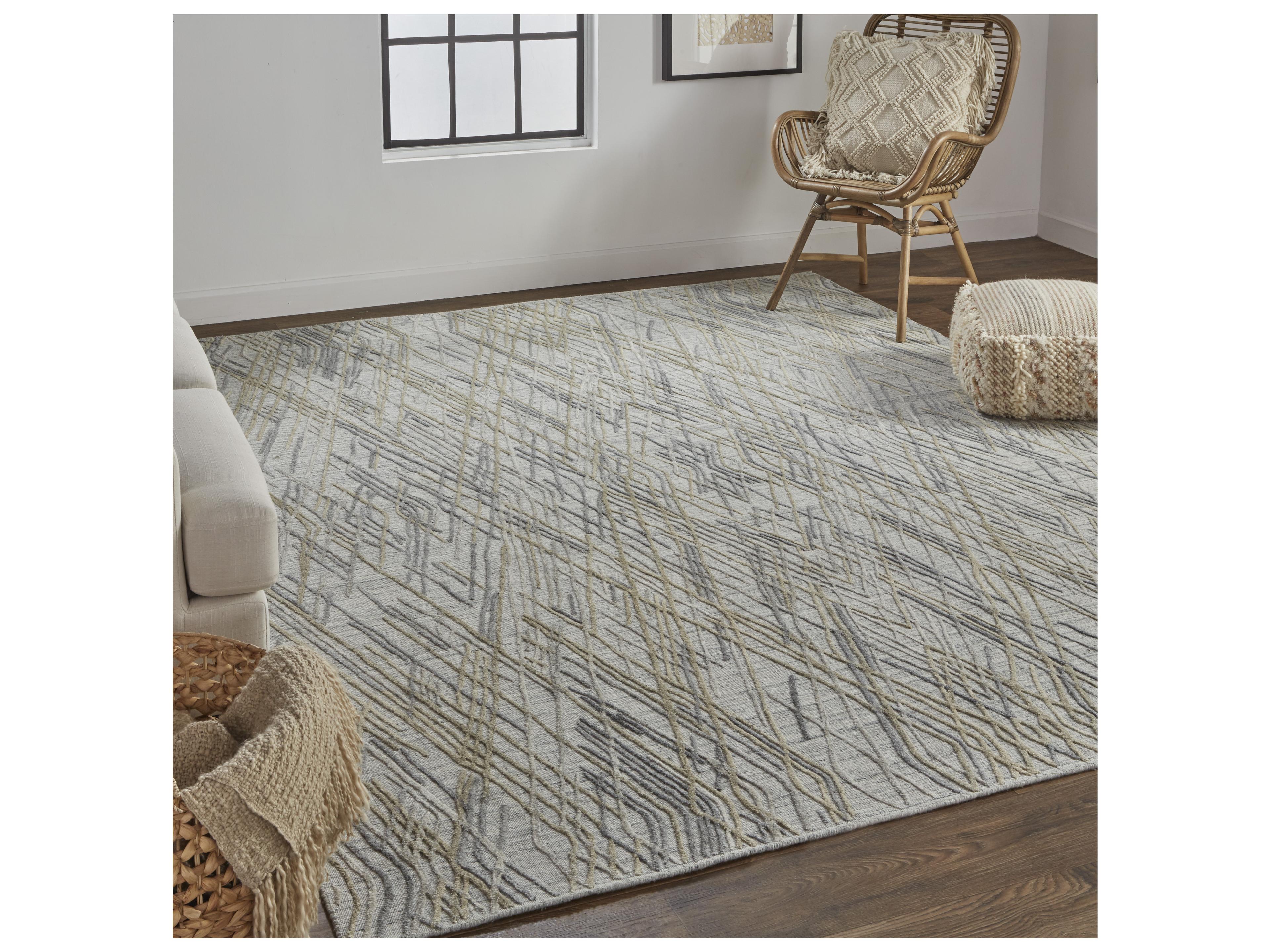 Feizy Rugs Elias Abstract Runner Area Rug