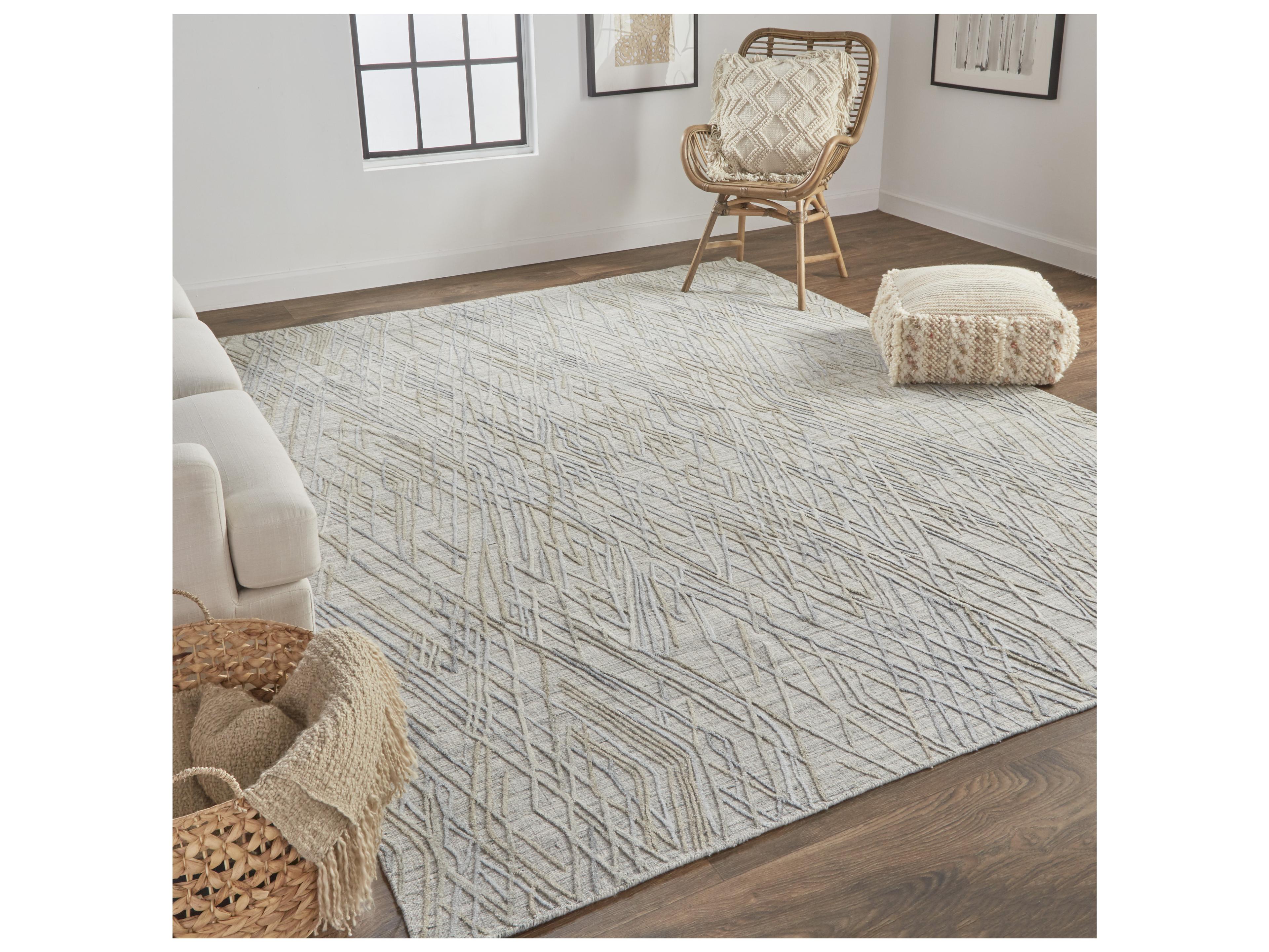 Feizy Rugs Elias Abstract Runner Area Rug