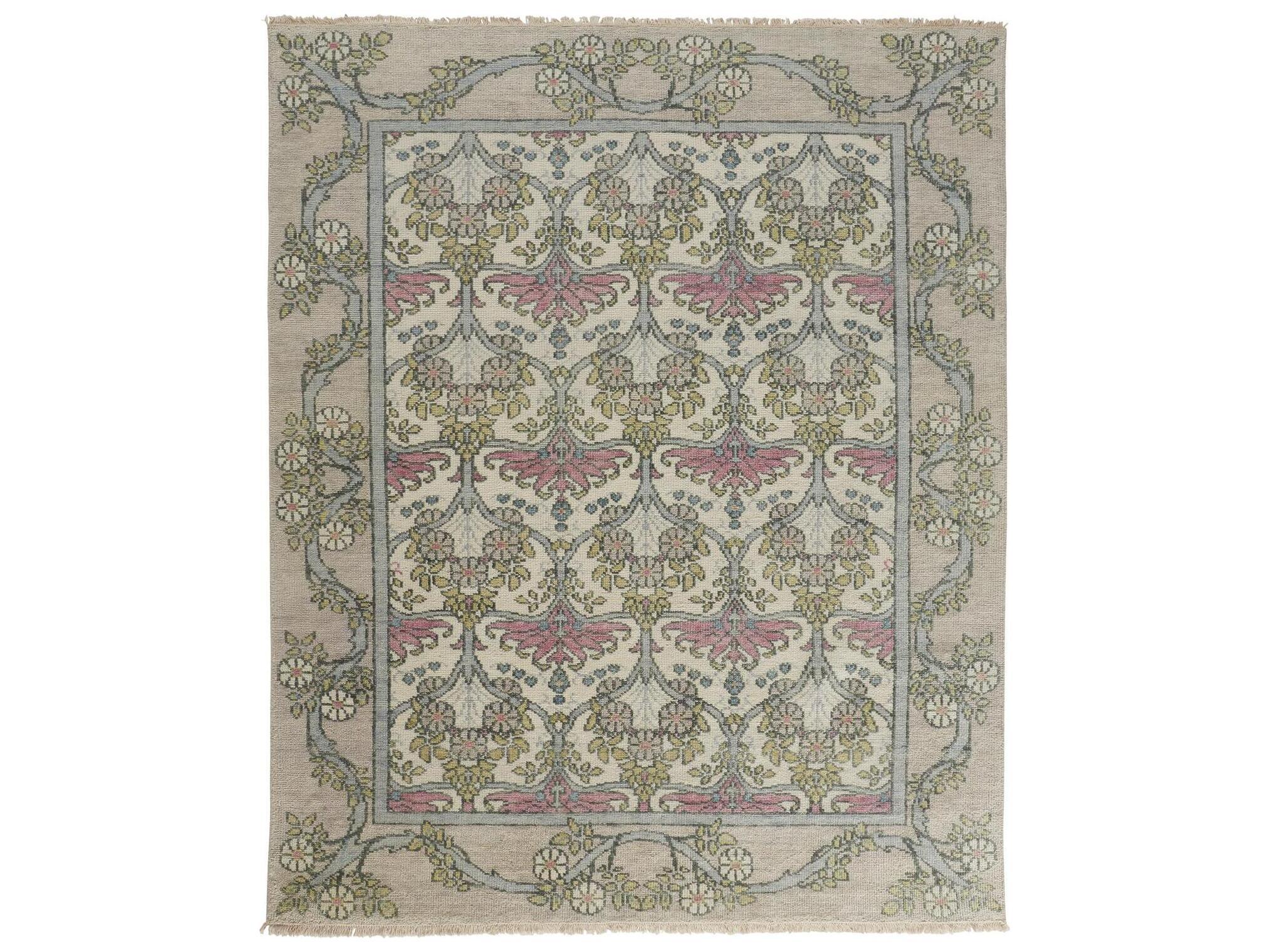Feizy Rugs Beall Bordered Runner Area Rug
