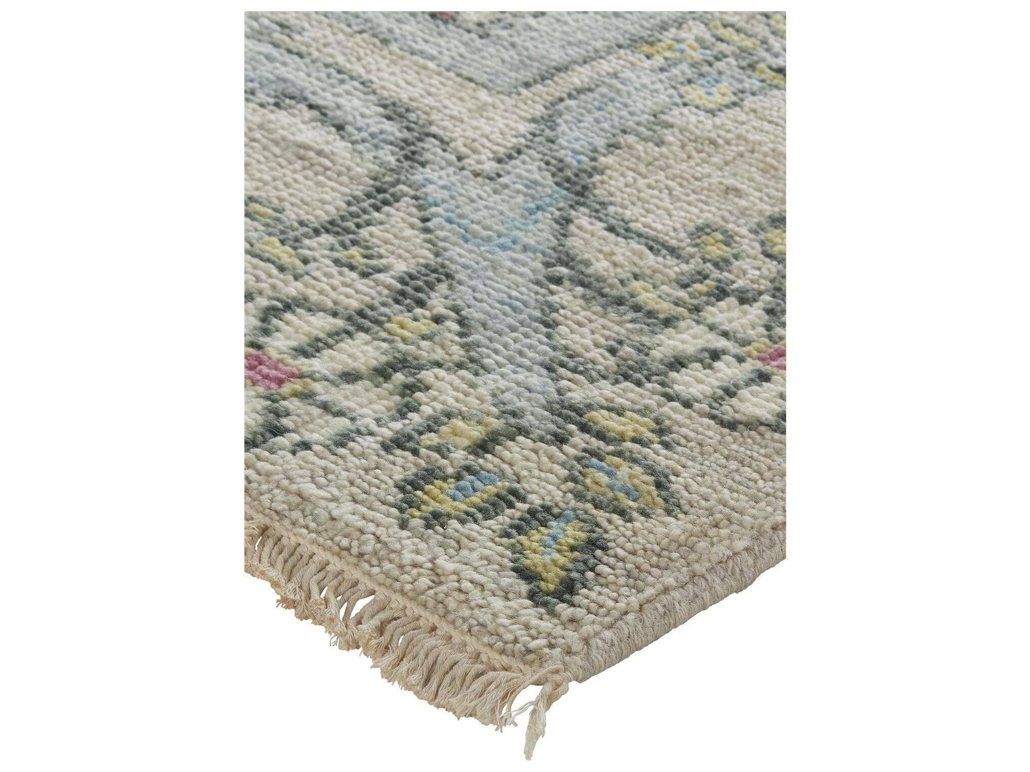 Feizy Rugs Beall Bordered Runner Area Rug