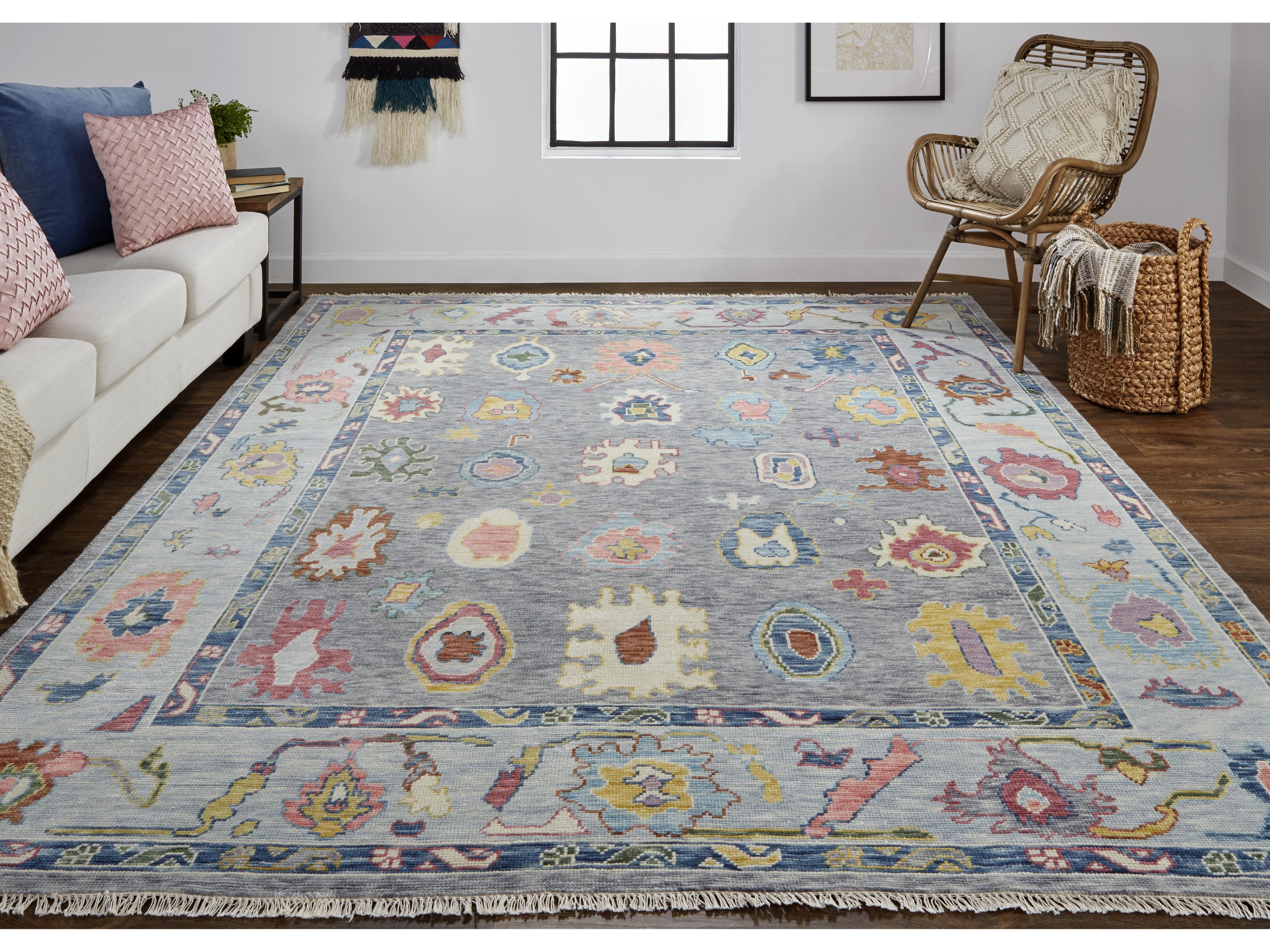 Feizy Rugs Karina Bordered Runner Area Rug