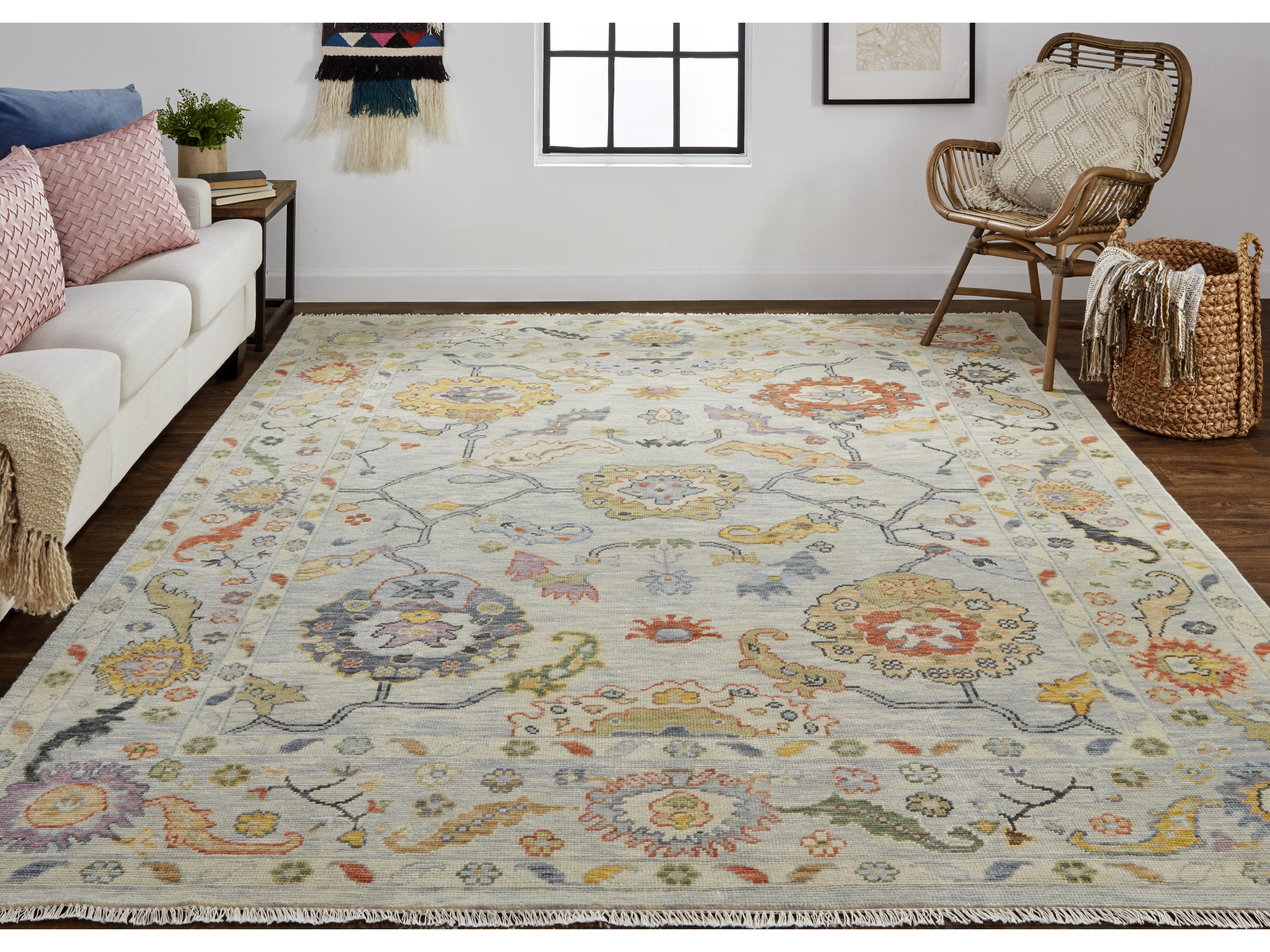 Feizy Rugs Karina Bordered Runner Area Rug