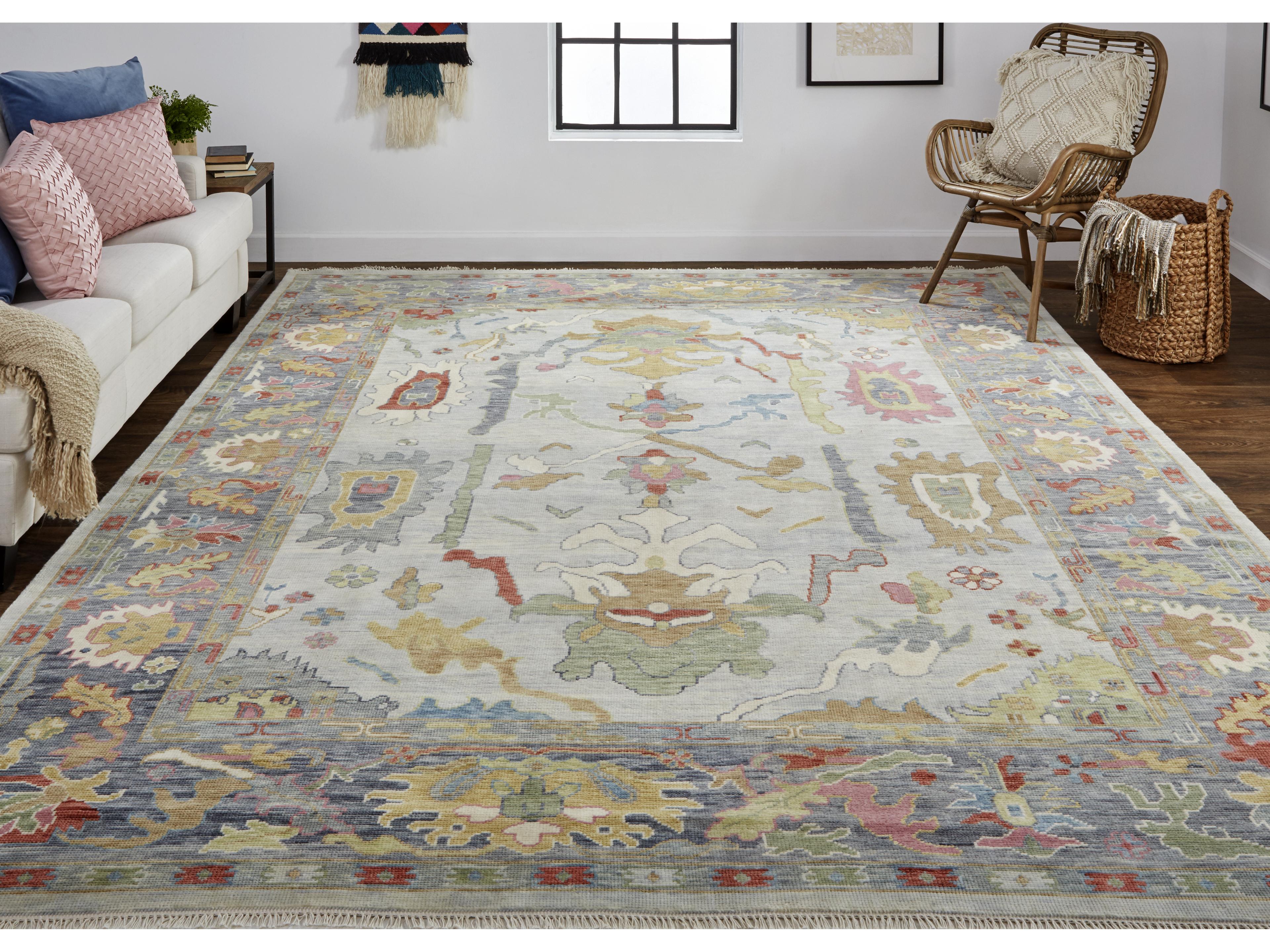 Feizy Rugs Karina Bordered Runner Area Rug