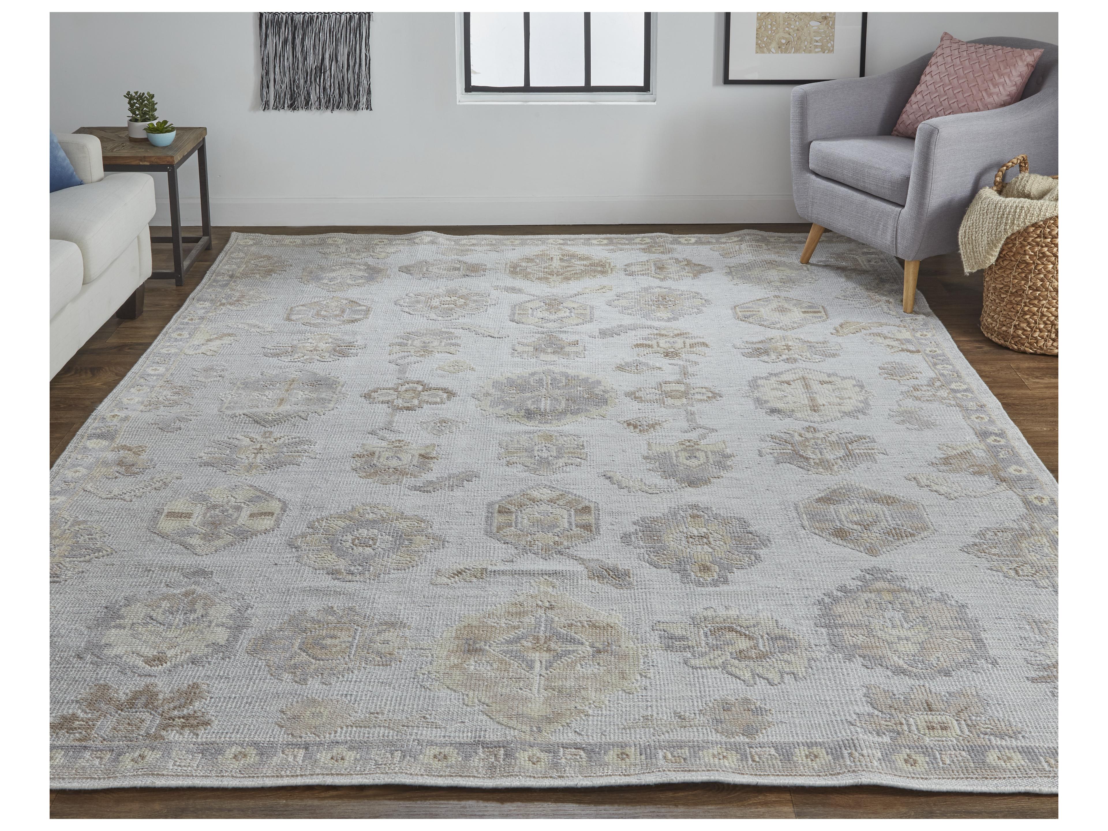 Feizy Rugs Wendover Bordered Area Rug