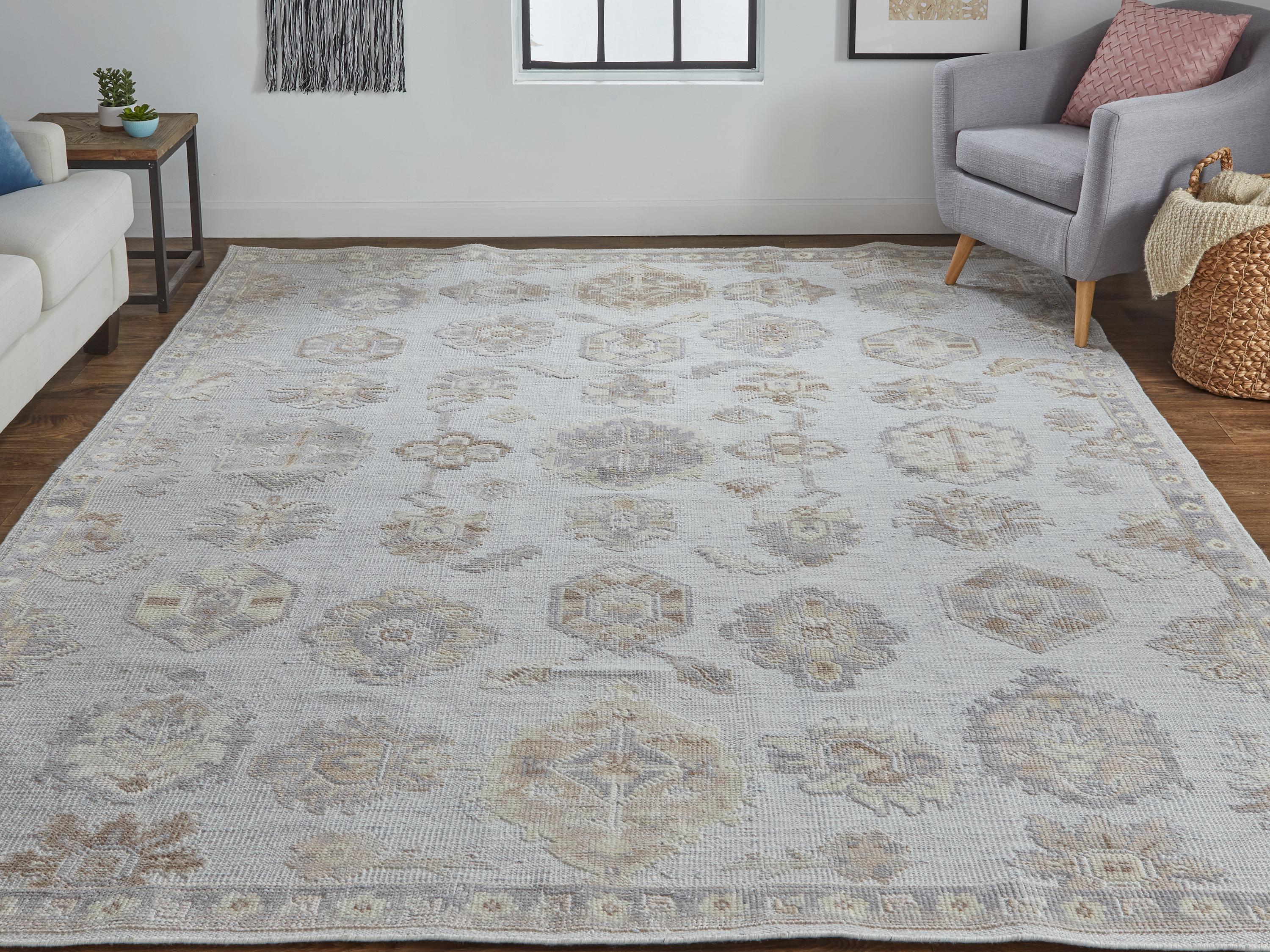 Feizy Rugs Wendover Bordered Area Rug