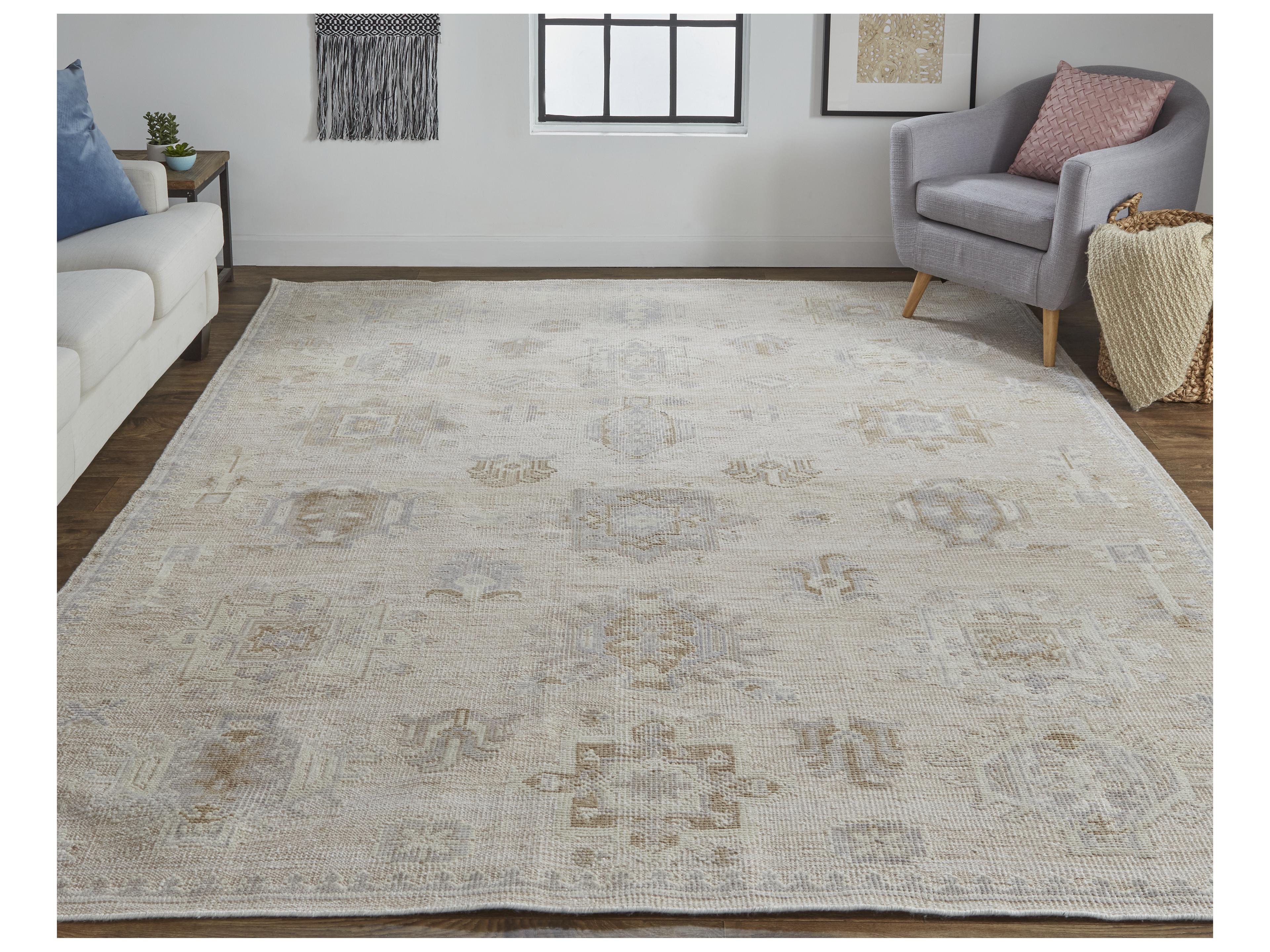 Feizy Rugs Wendover Bordered Area Rug