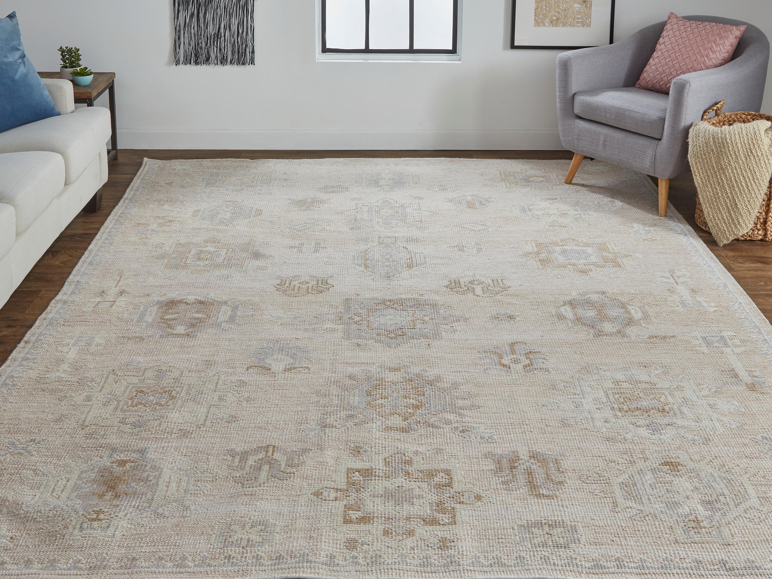 Feizy Rugs Wendover Bordered Area Rug