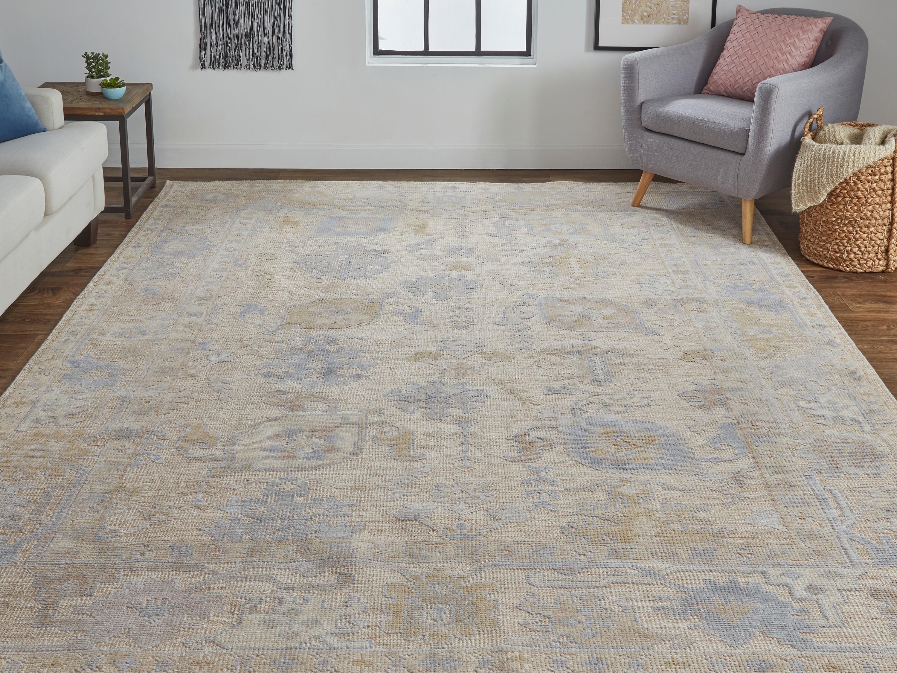 Feizy Rugs Wendover Bordered Area Rug