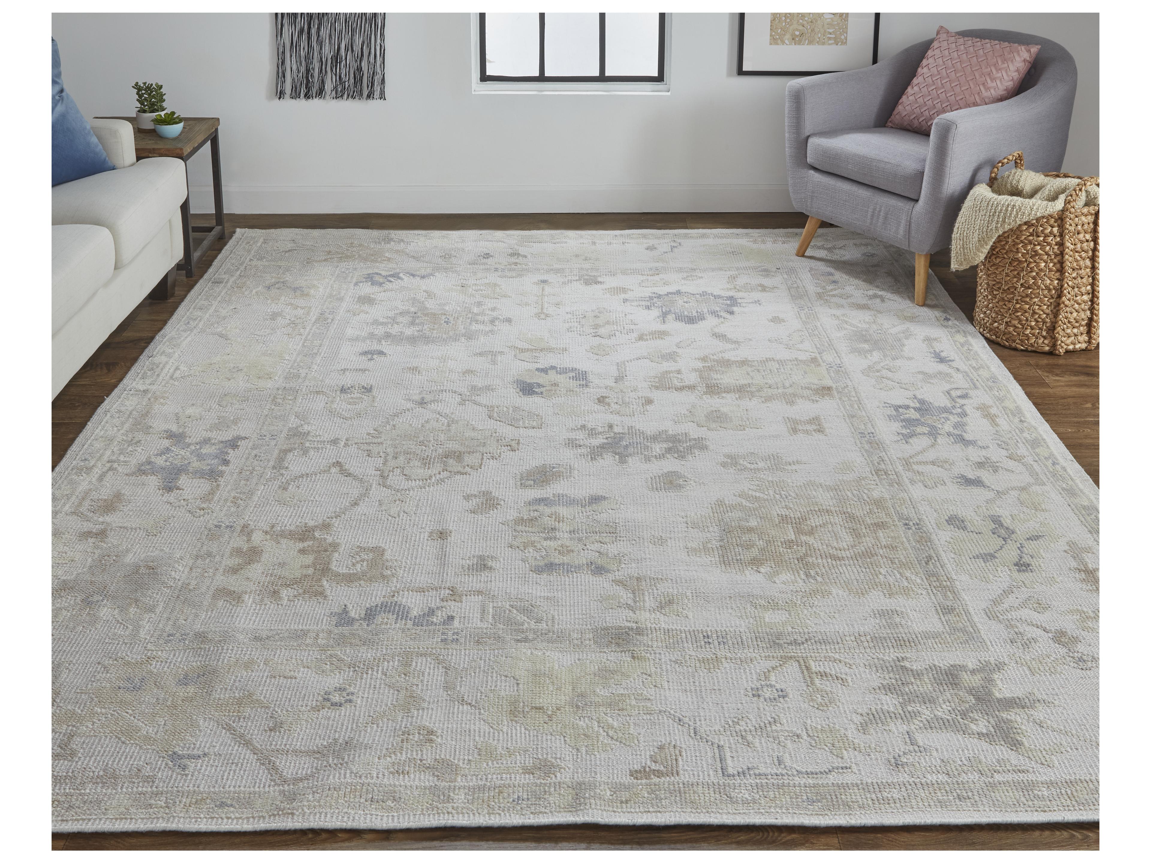 Feizy Rugs Wendover Bordered Area Rug