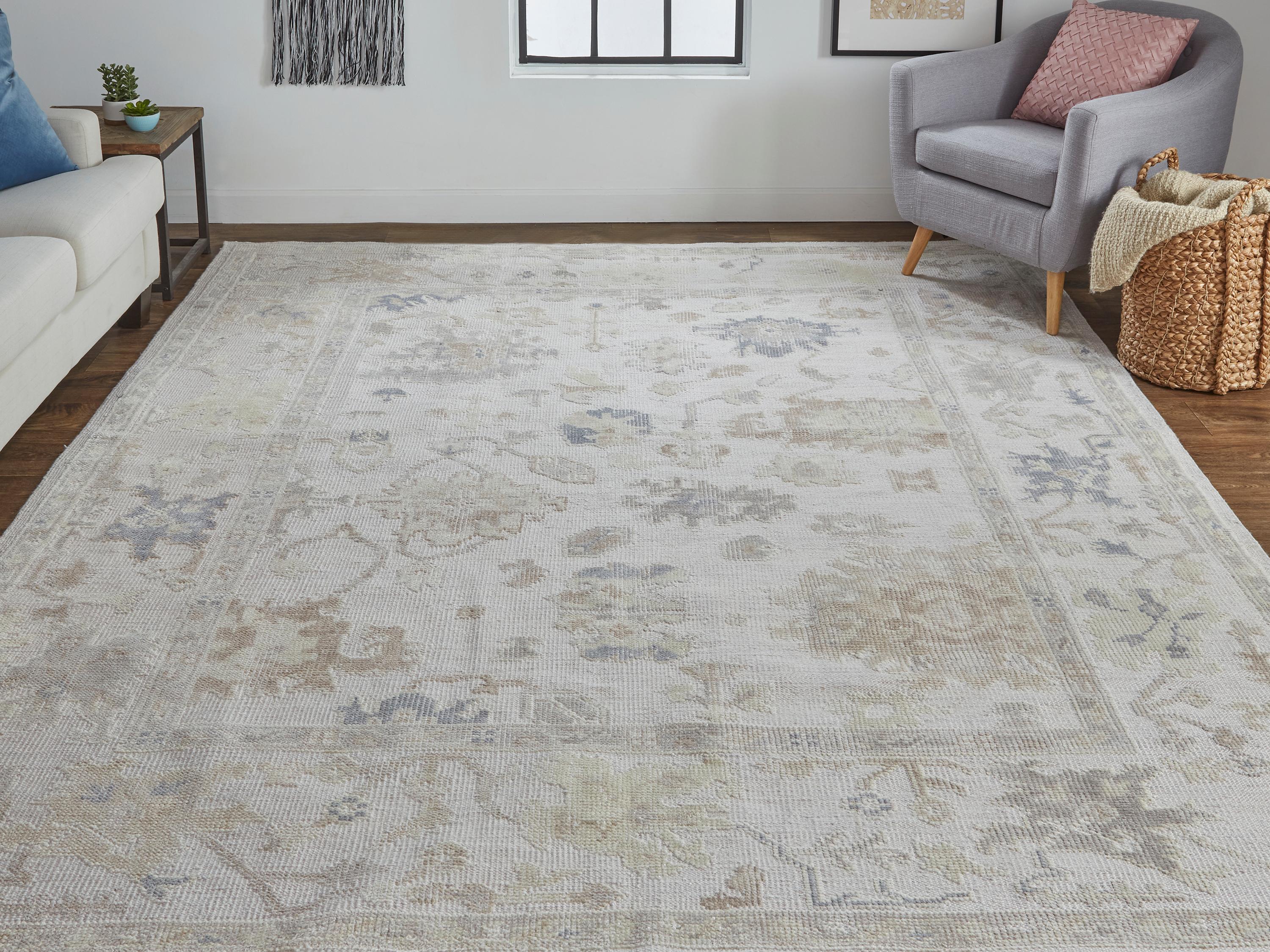 Feizy Rugs Wendover Bordered Area Rug