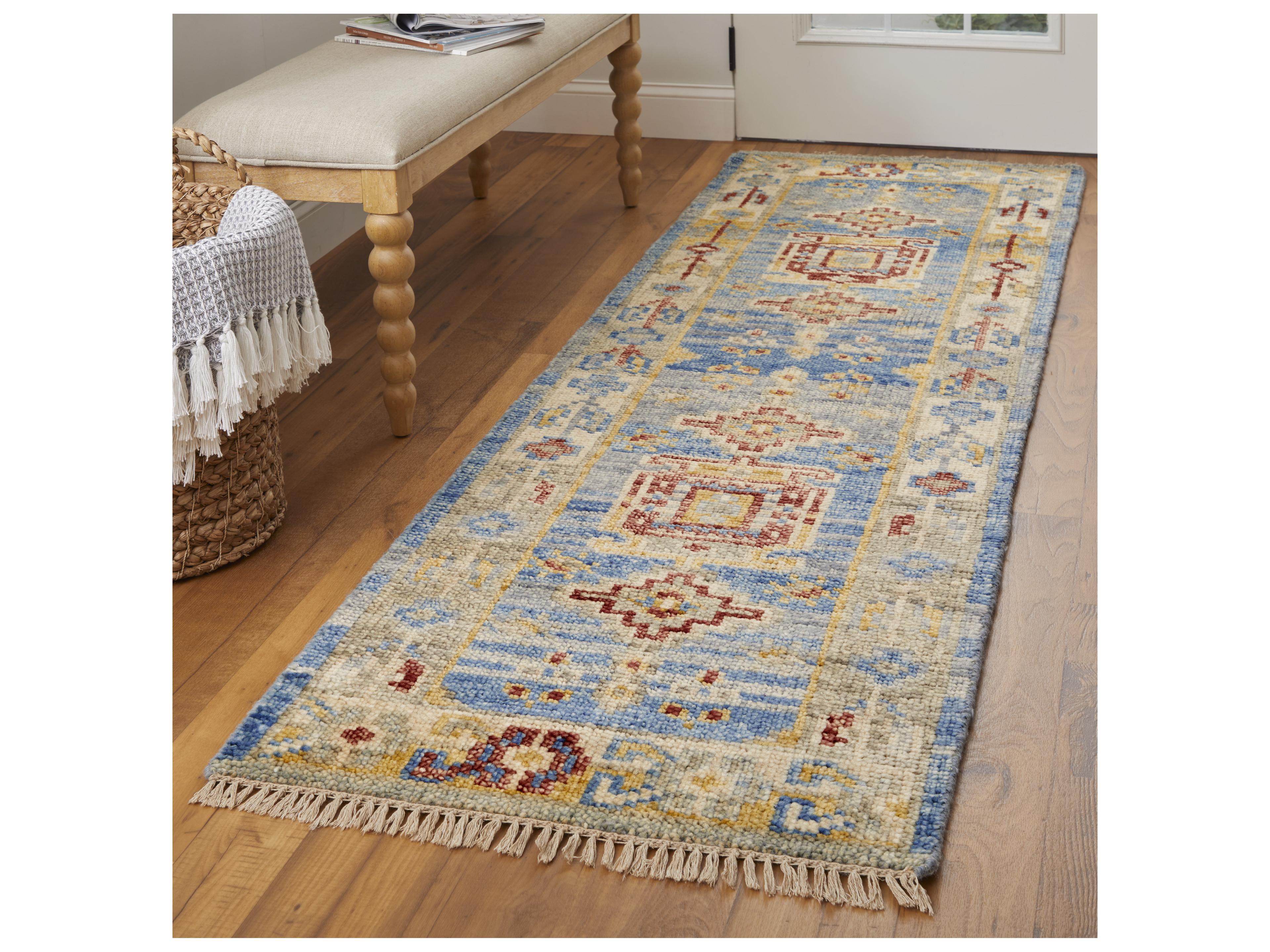 Feizy Rugs Fillmore Bordered Runner Area Rug