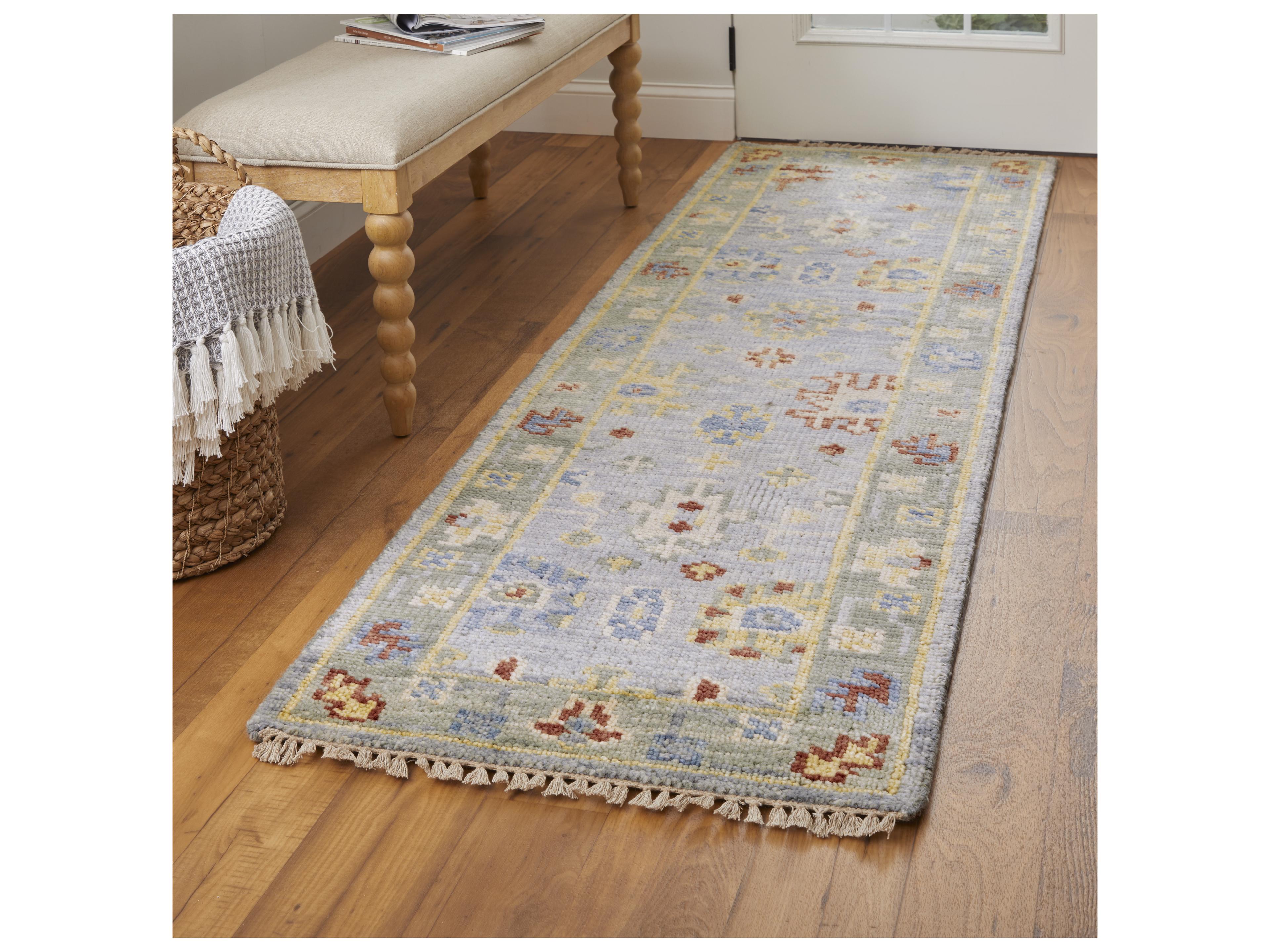 Feizy Rugs Fillmore Bordered Runner Area Rug
