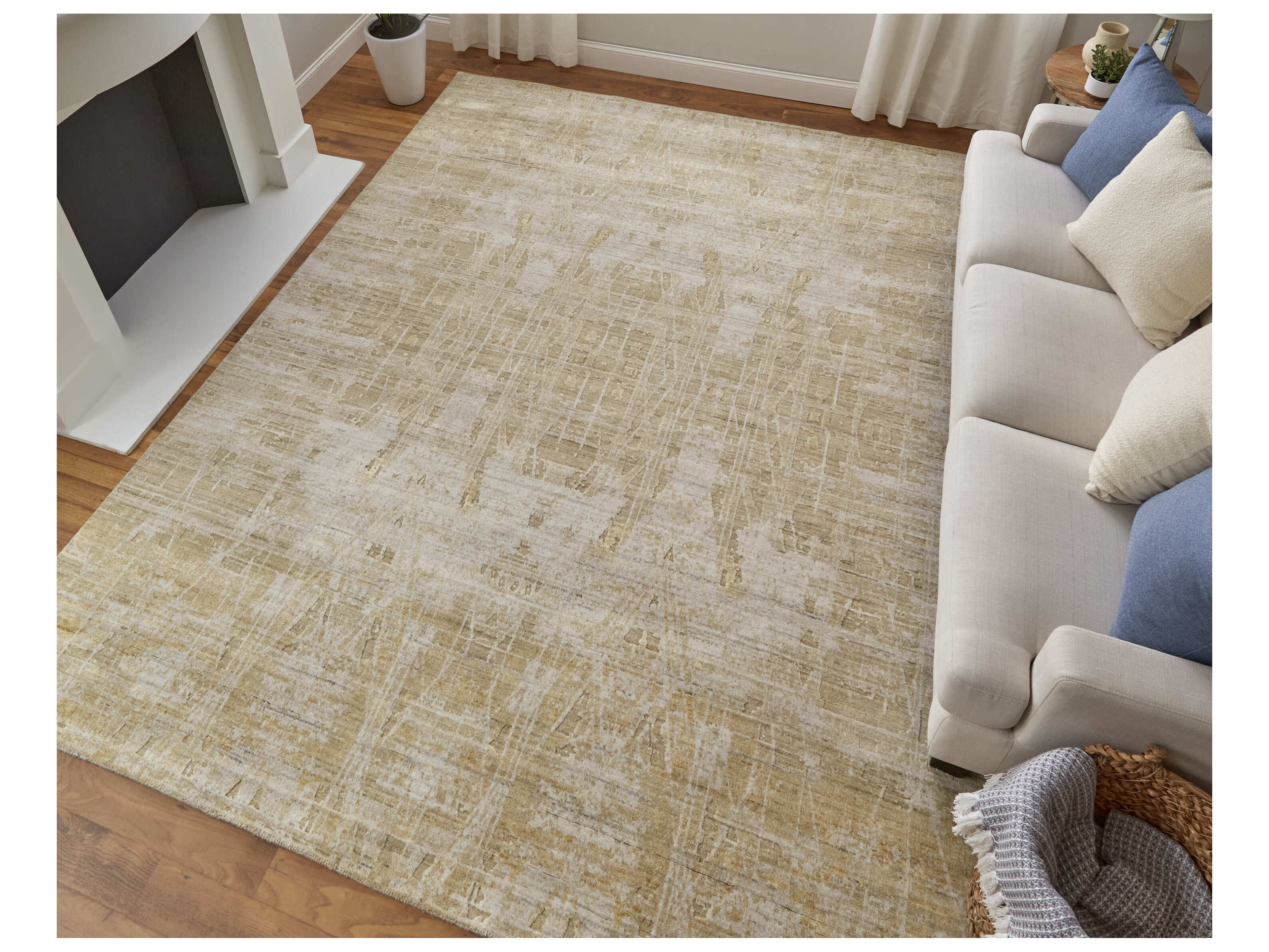 Feizy Rugs Eastfield Abstract Runner Area Rug