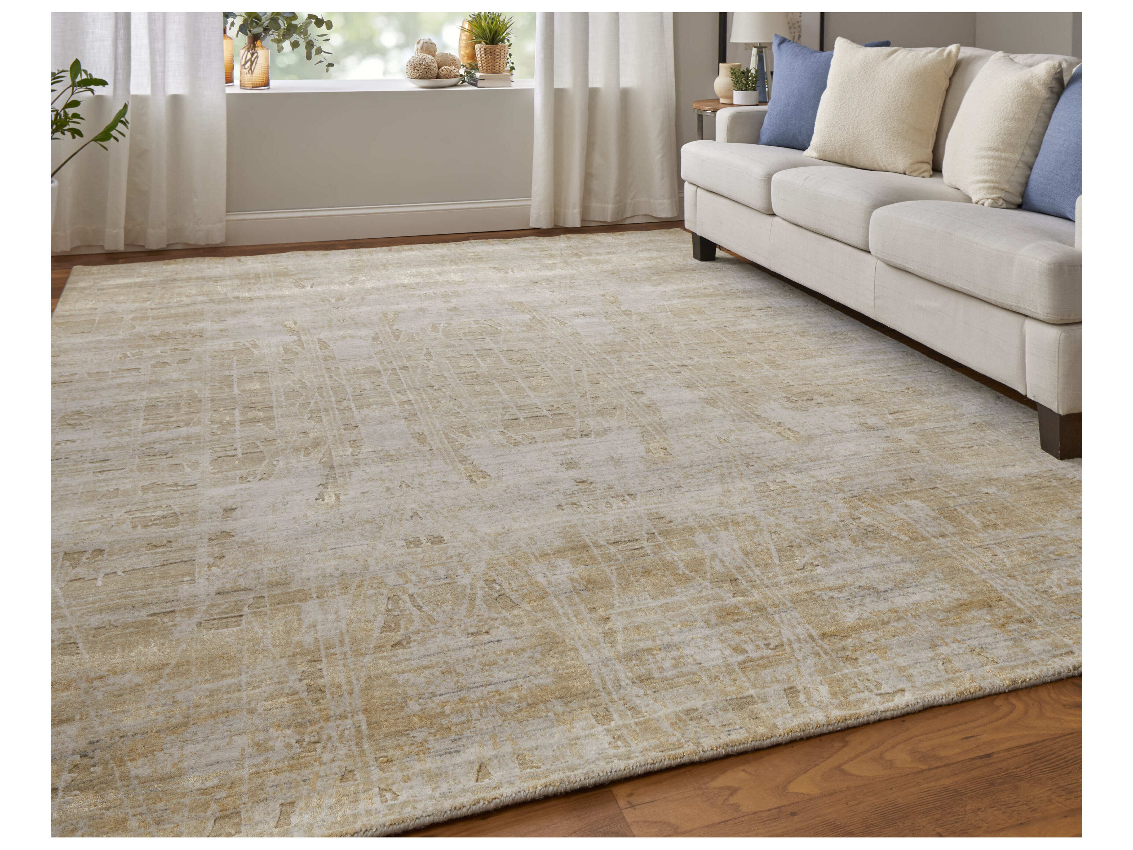 Feizy Rugs Eastfield Abstract Runner Area Rug