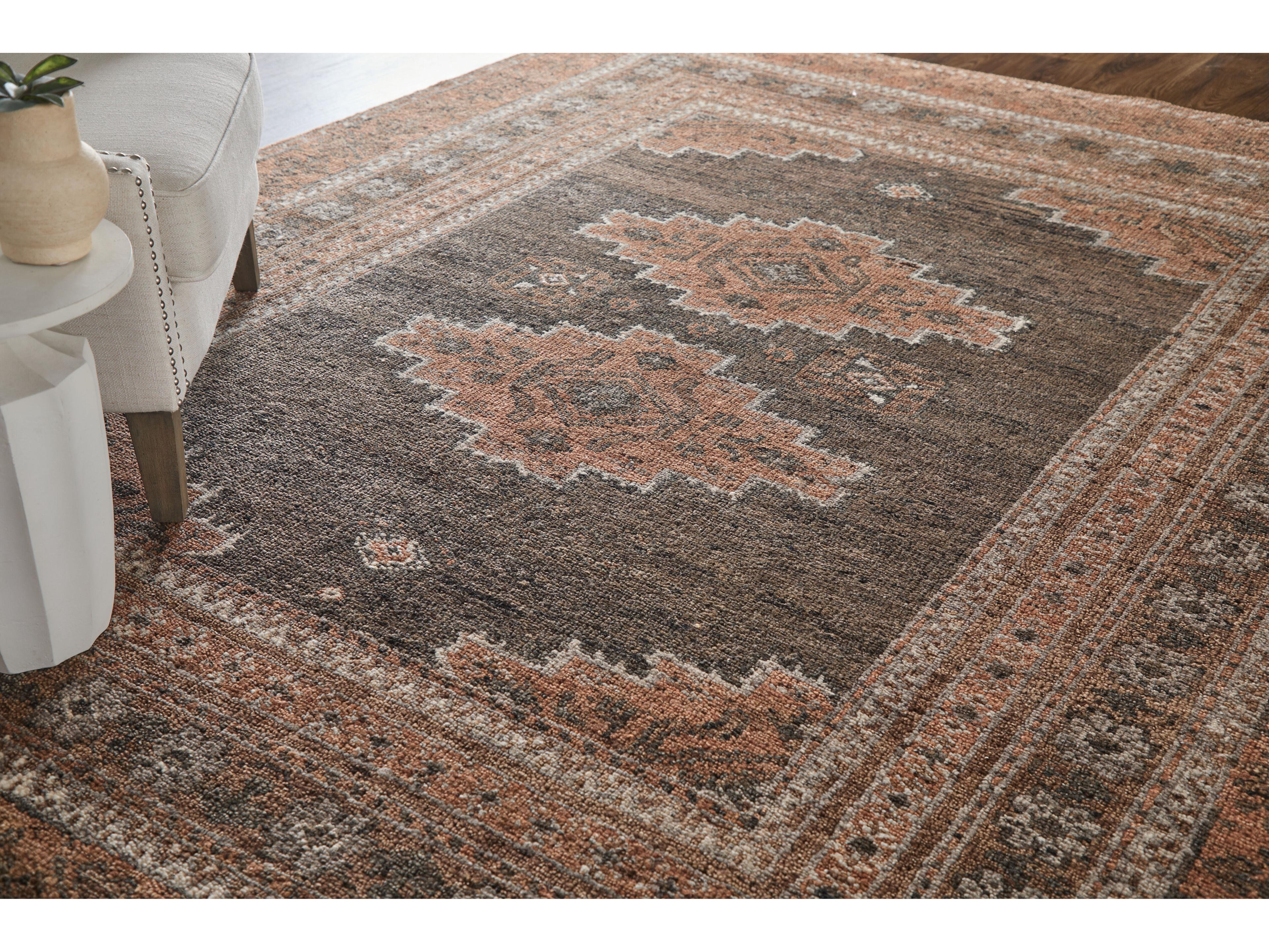 Feizy Rugs Lynwood Bordered Runner Area Rug